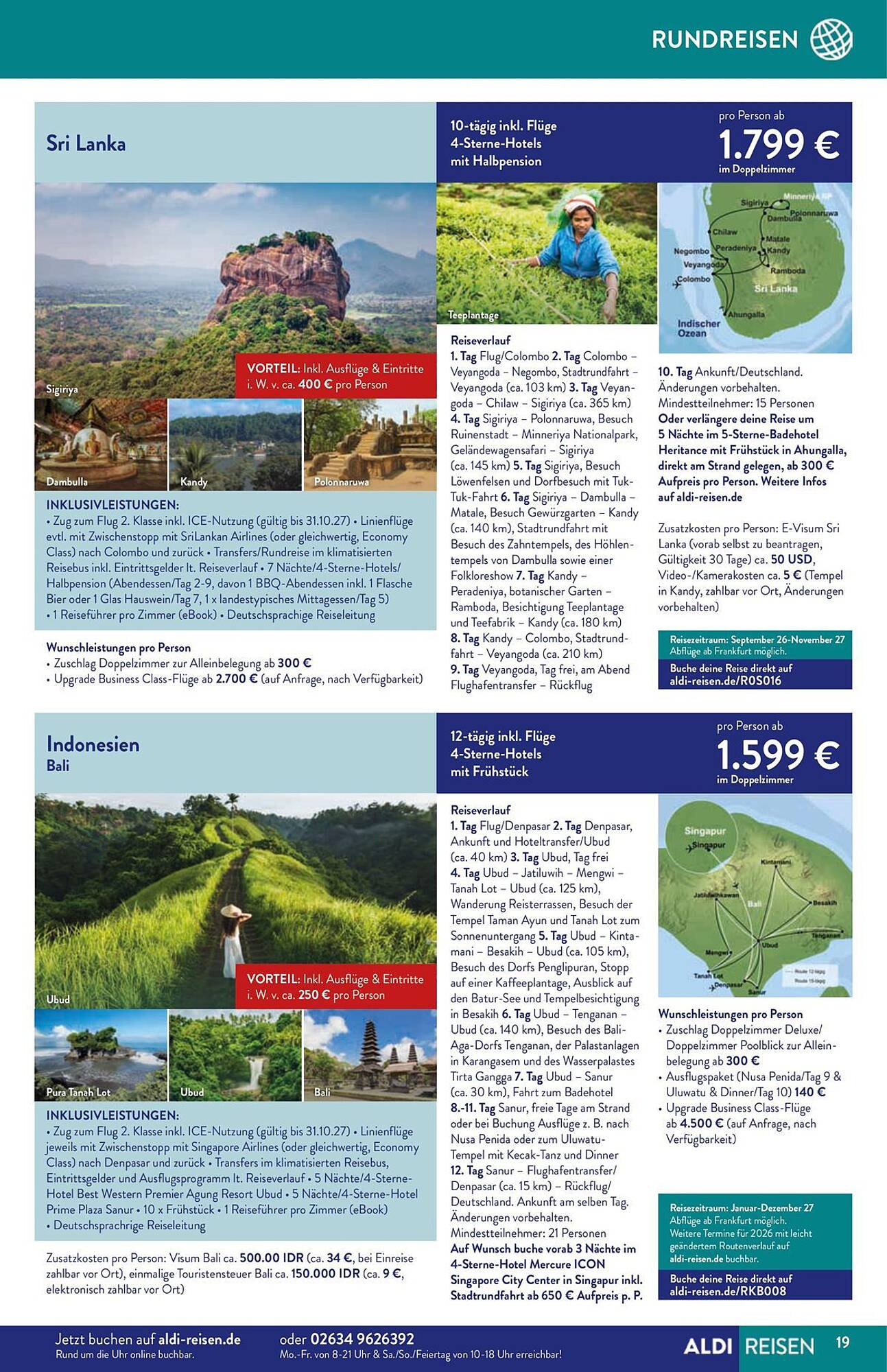 Aldi Süd Reisen Prospekt - Pagina 19