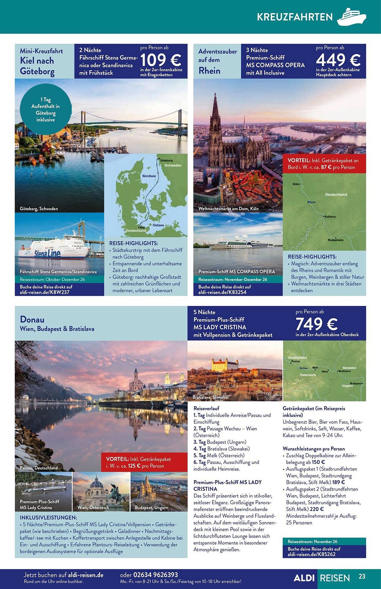Aldi Süd Reisen Prospekt - Pagina 23
