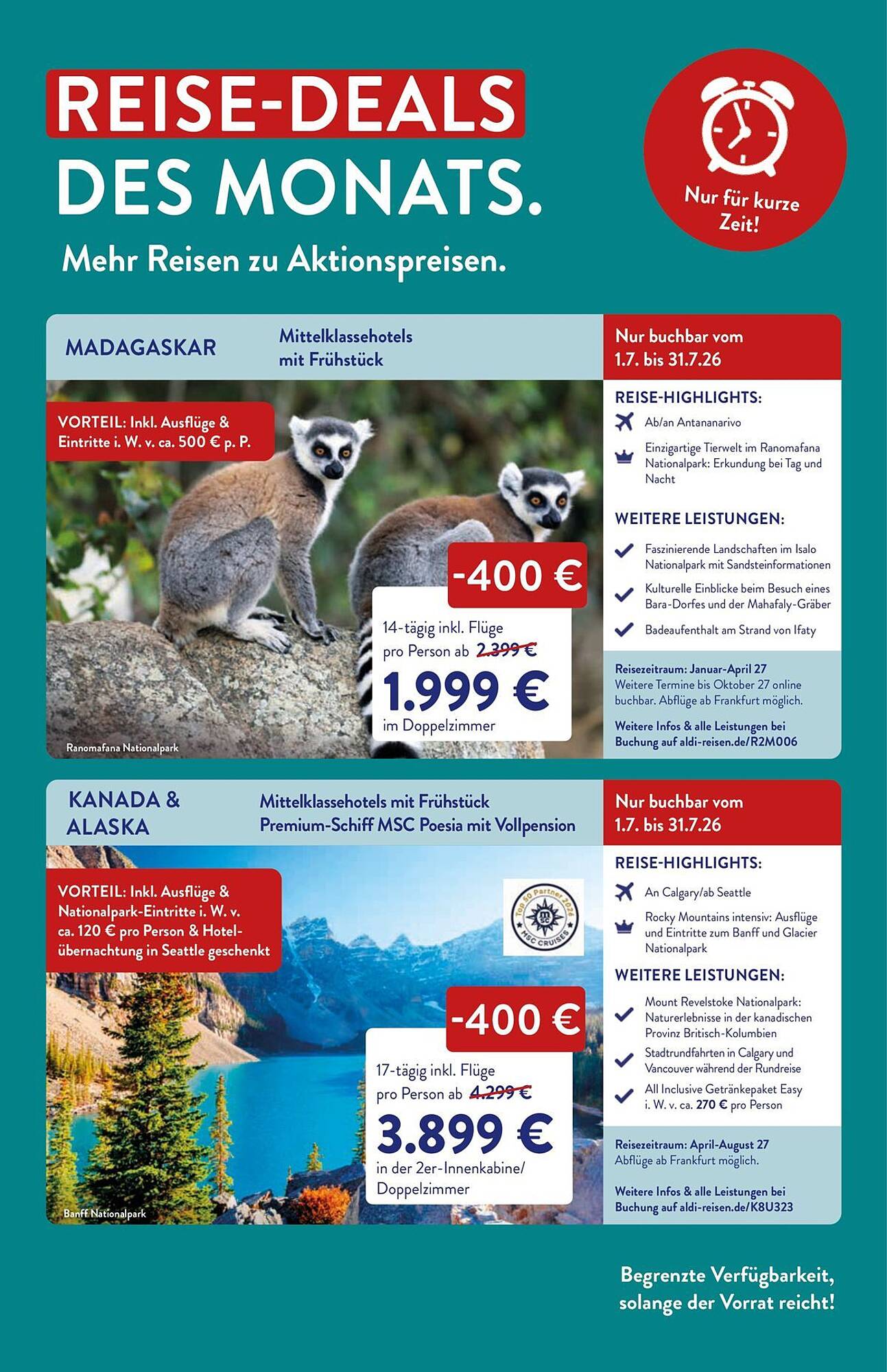 Aldi Süd Reisen Prospekt - Pagina 3
