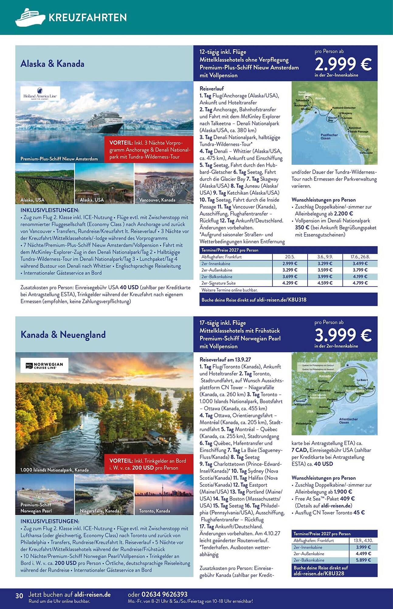 Aldi Süd Reisen Prospekt - Pagina 30