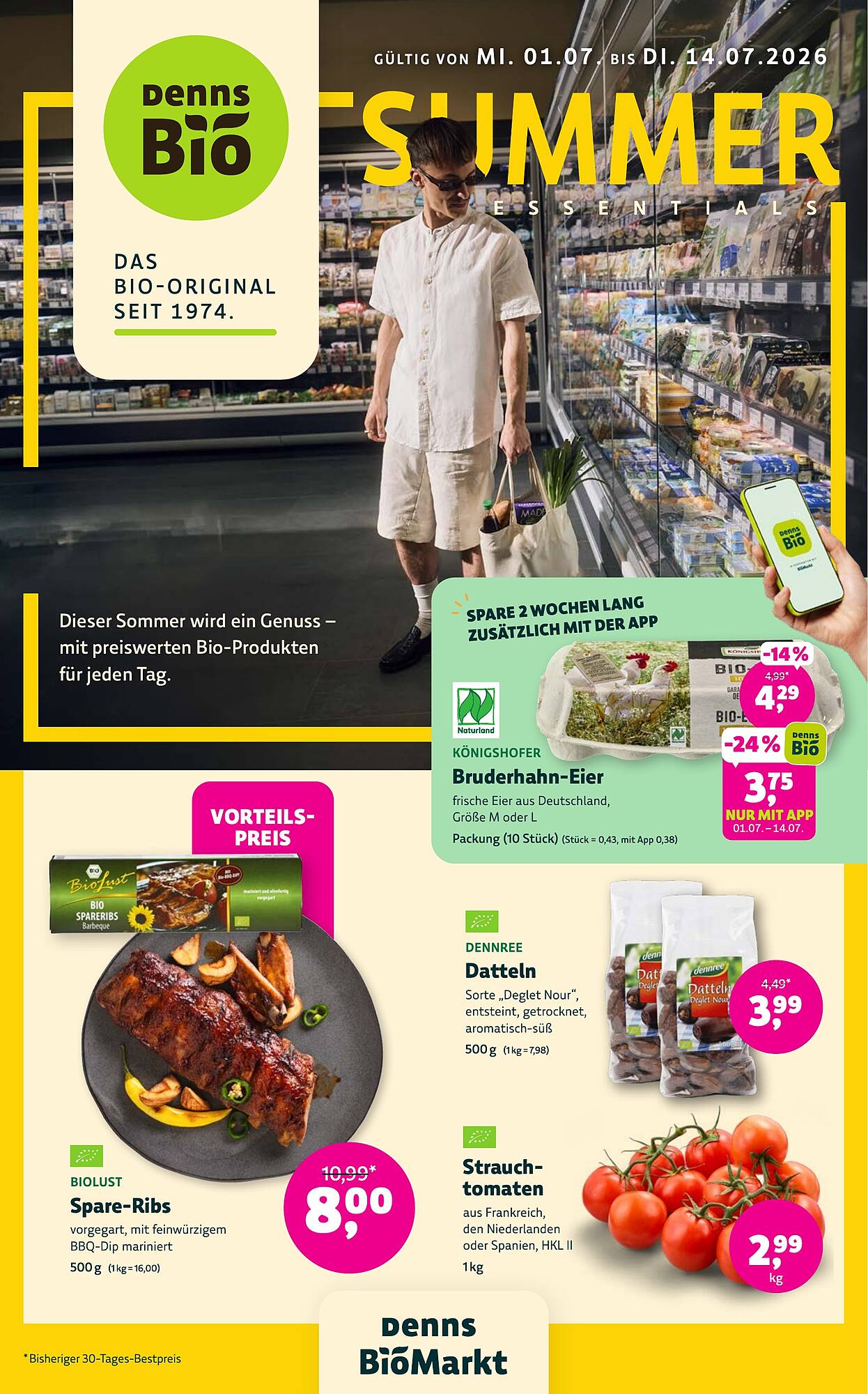 Aleco Biomarkt Prospekt - Pagina 1