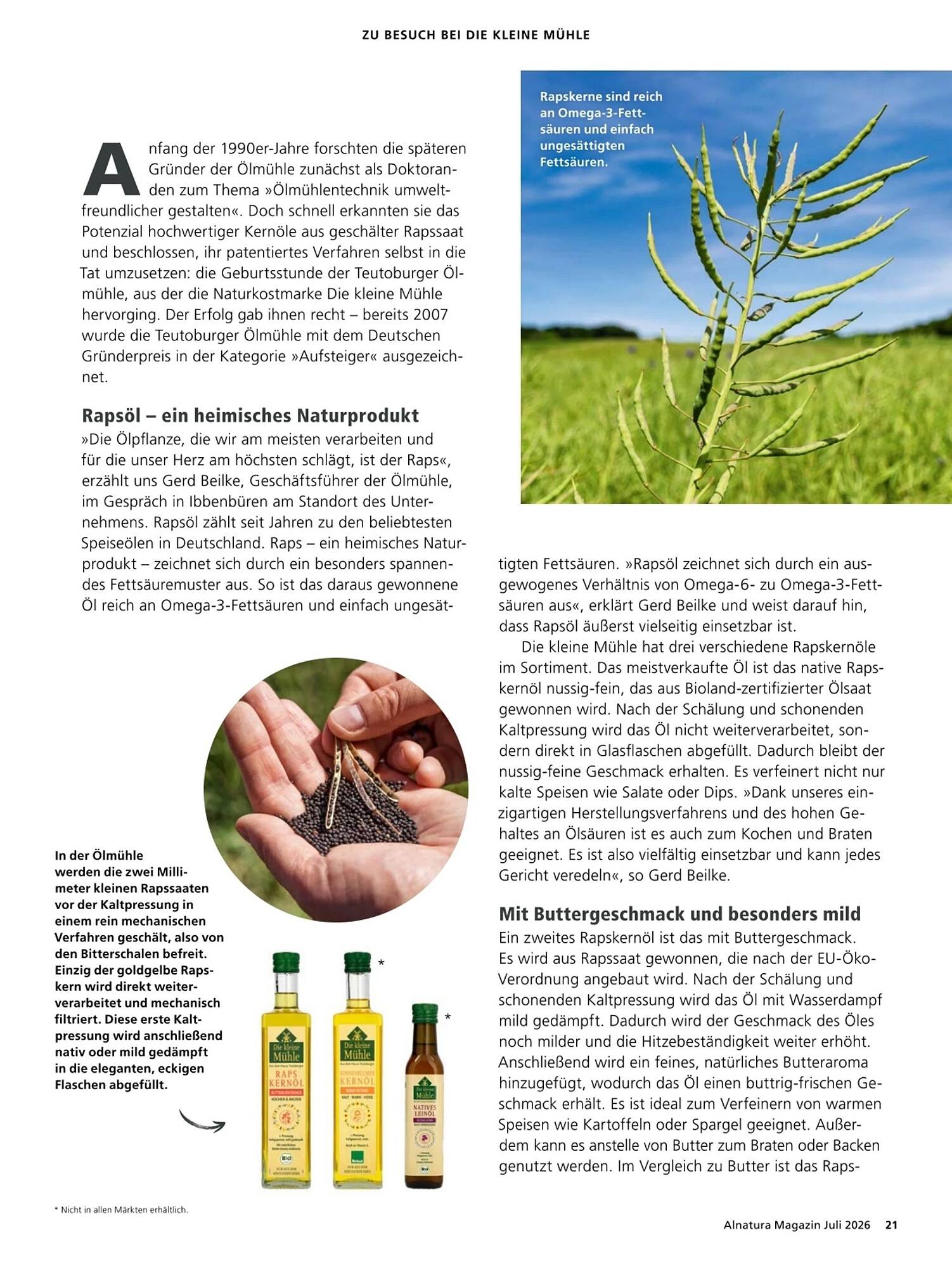 Alnatura Prospekt - Pagina 21