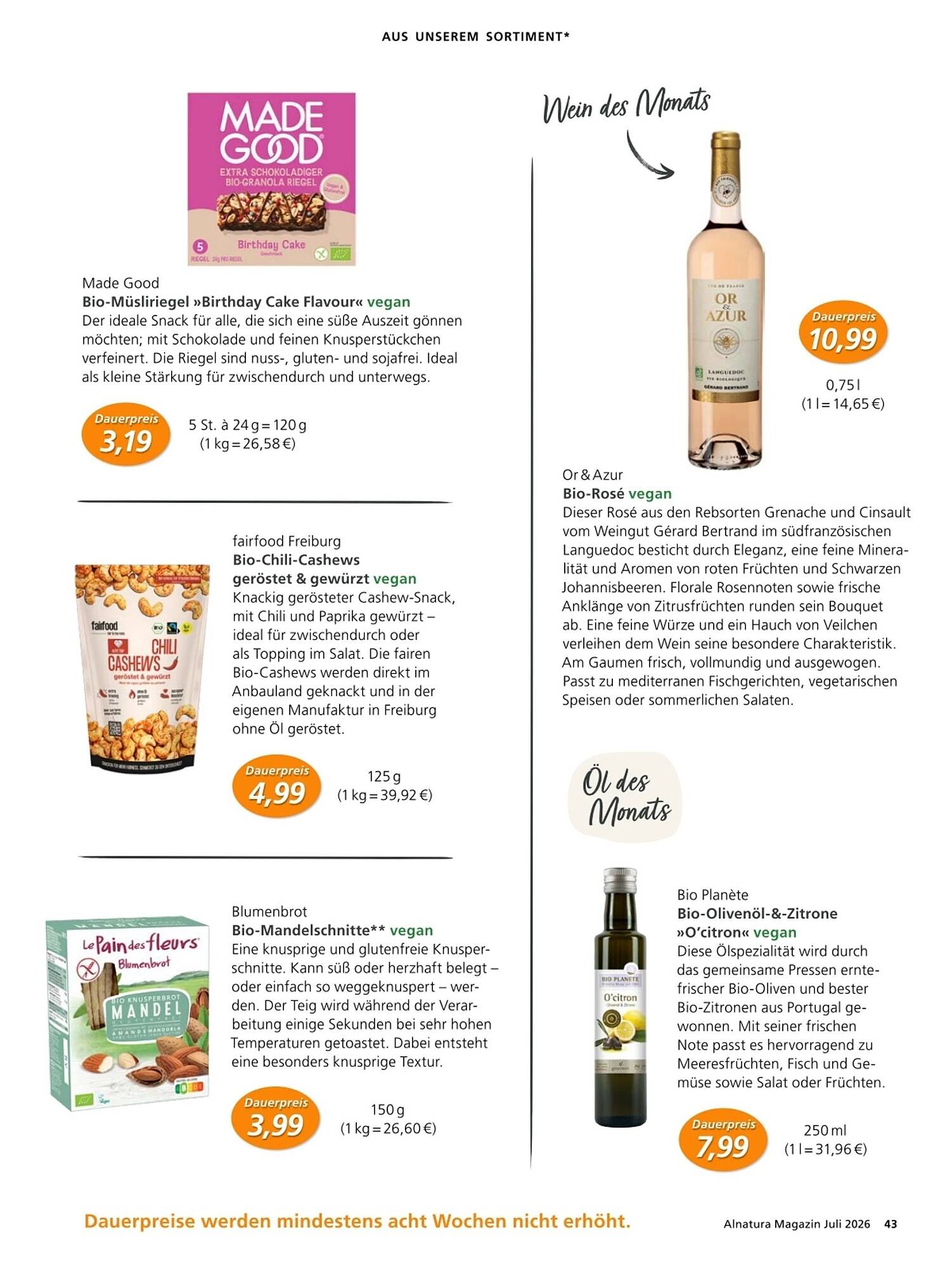 Alnatura Prospekt - Pagina 43