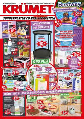 Krümet Sonderposten Prospekt