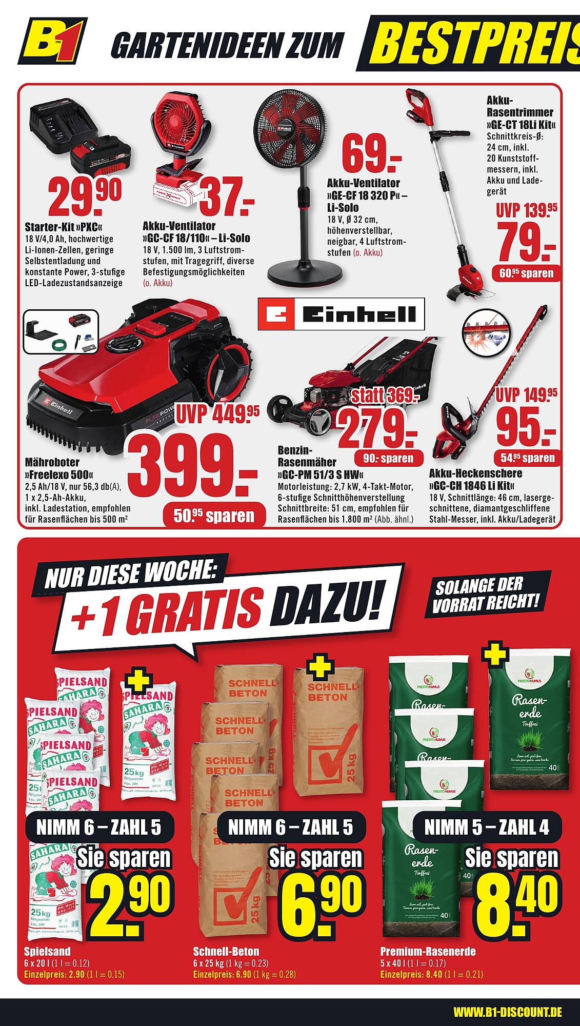 B1 Discount Baumarkt Prospekt - Pagina 2