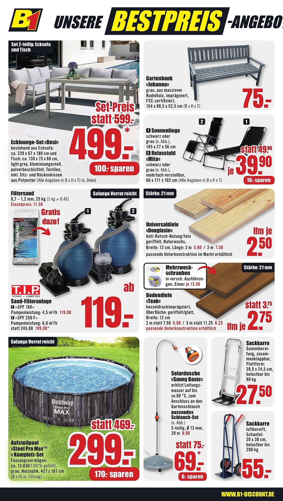 B1 Discount Baumarkt Prospekt - Pagina 4