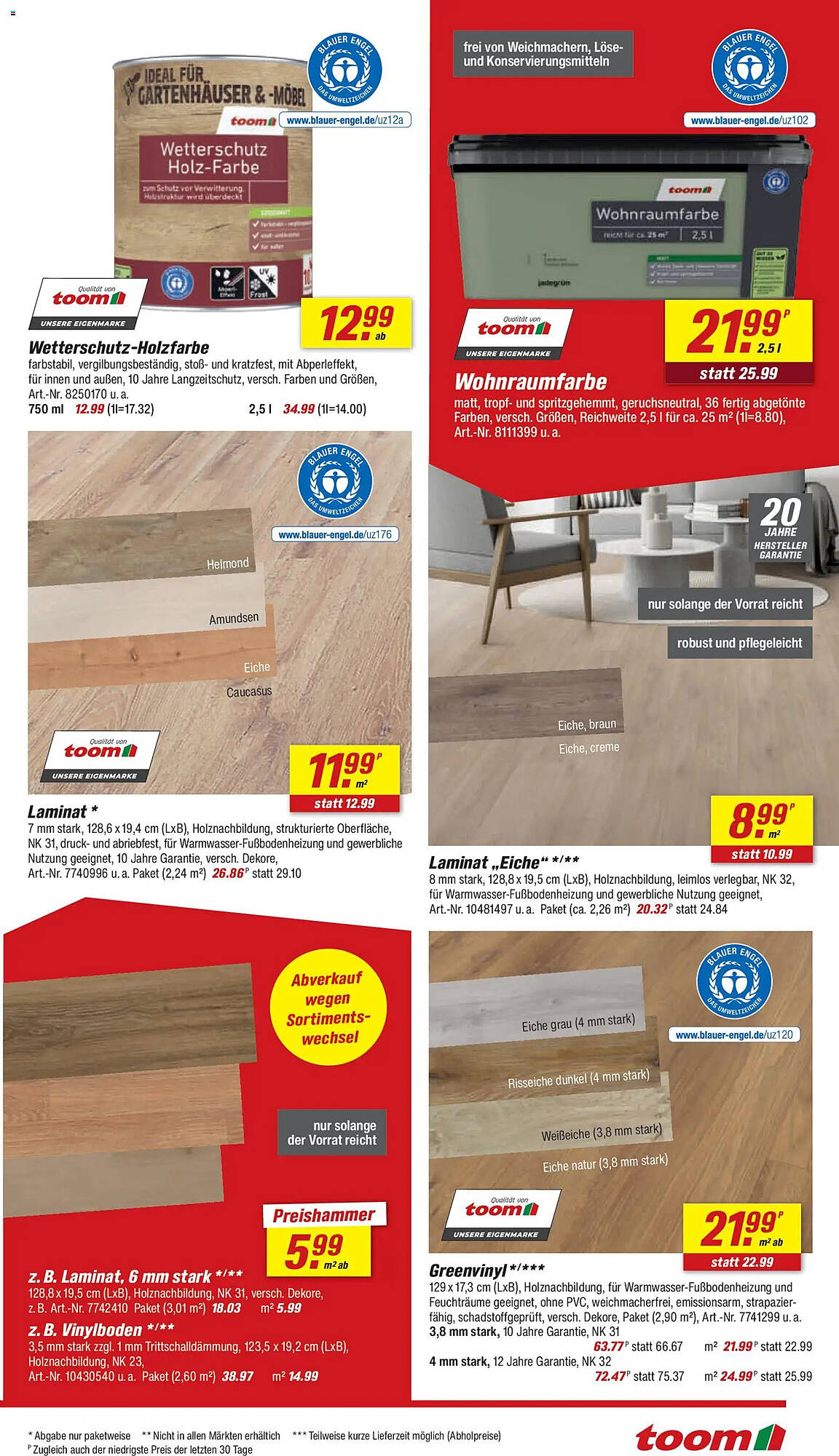 toom Baumarkt Prospekt - Pagina 11