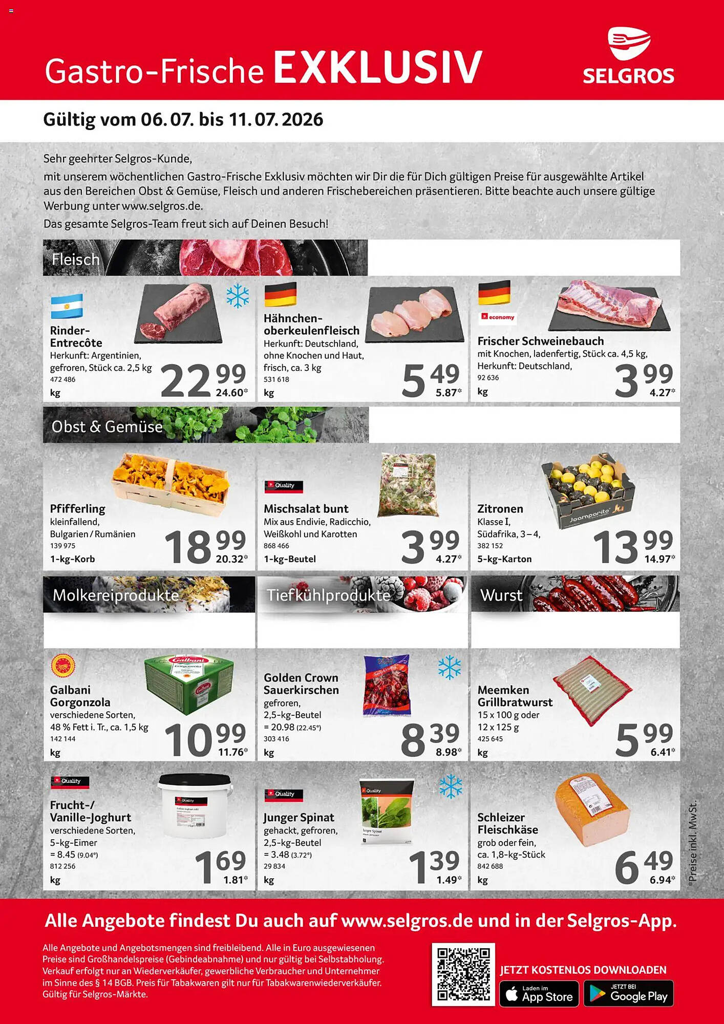 Selgros Prospekt - Pagina 1