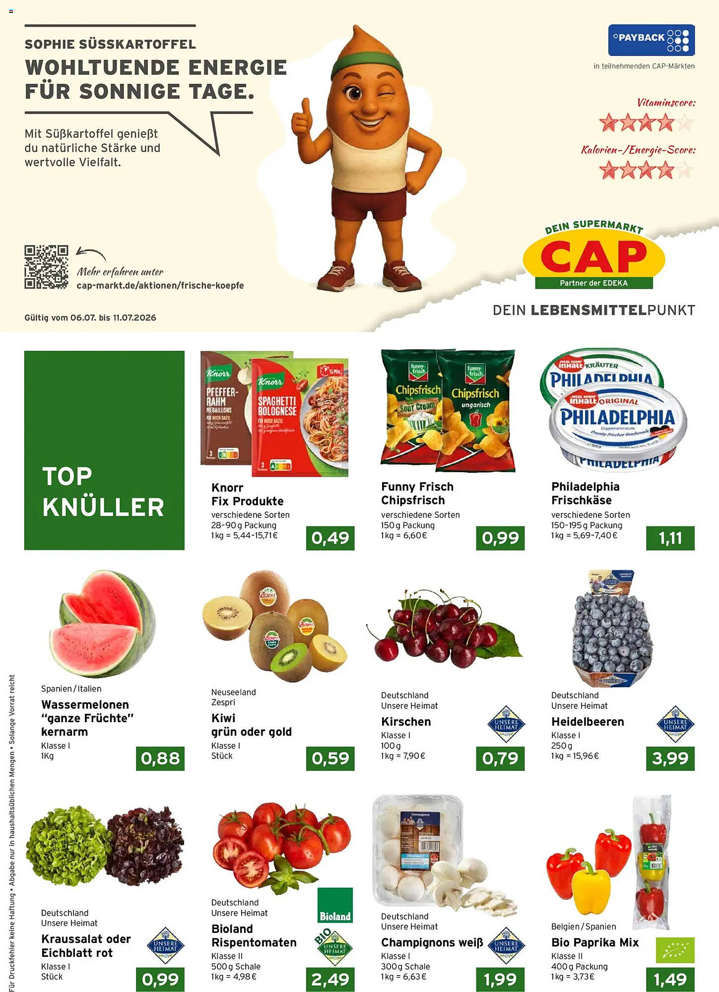 CAP Markt Prospekt - Pagina 1