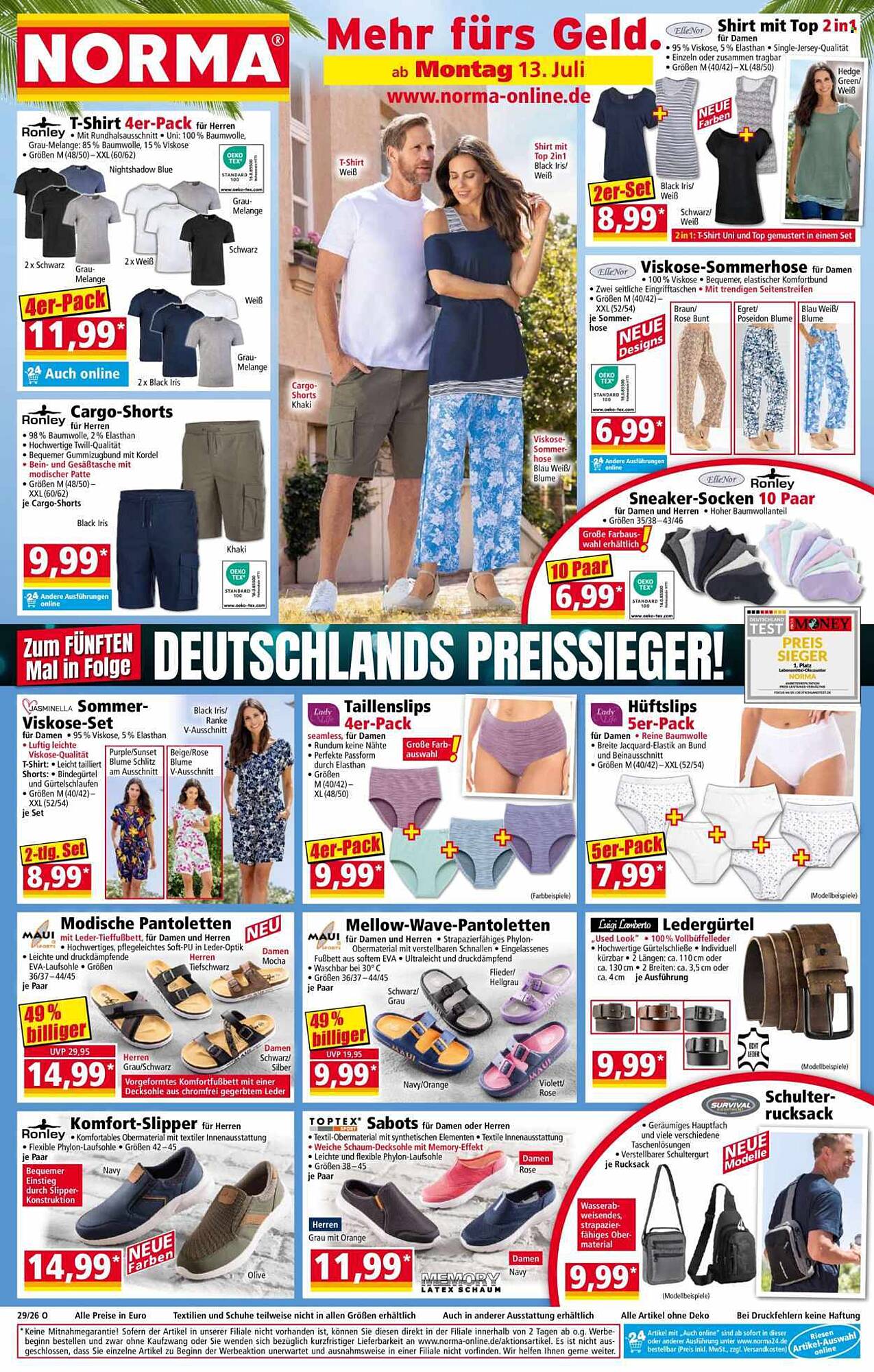Norma Prospekt - Pagina 1