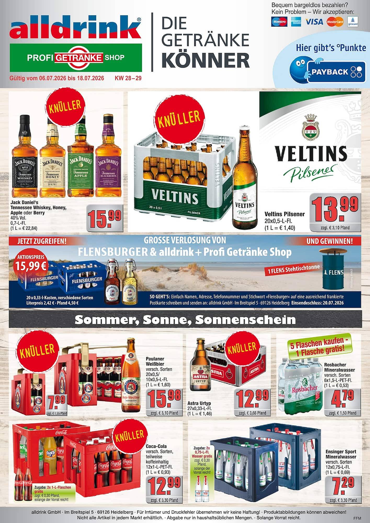 Alldrink Prospekt - Pagina 1