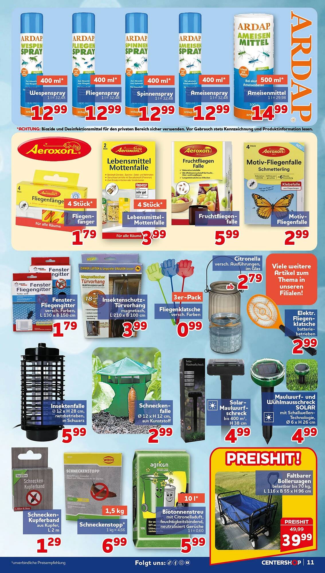 CENTERSHOP Prospekt - Pagina 11