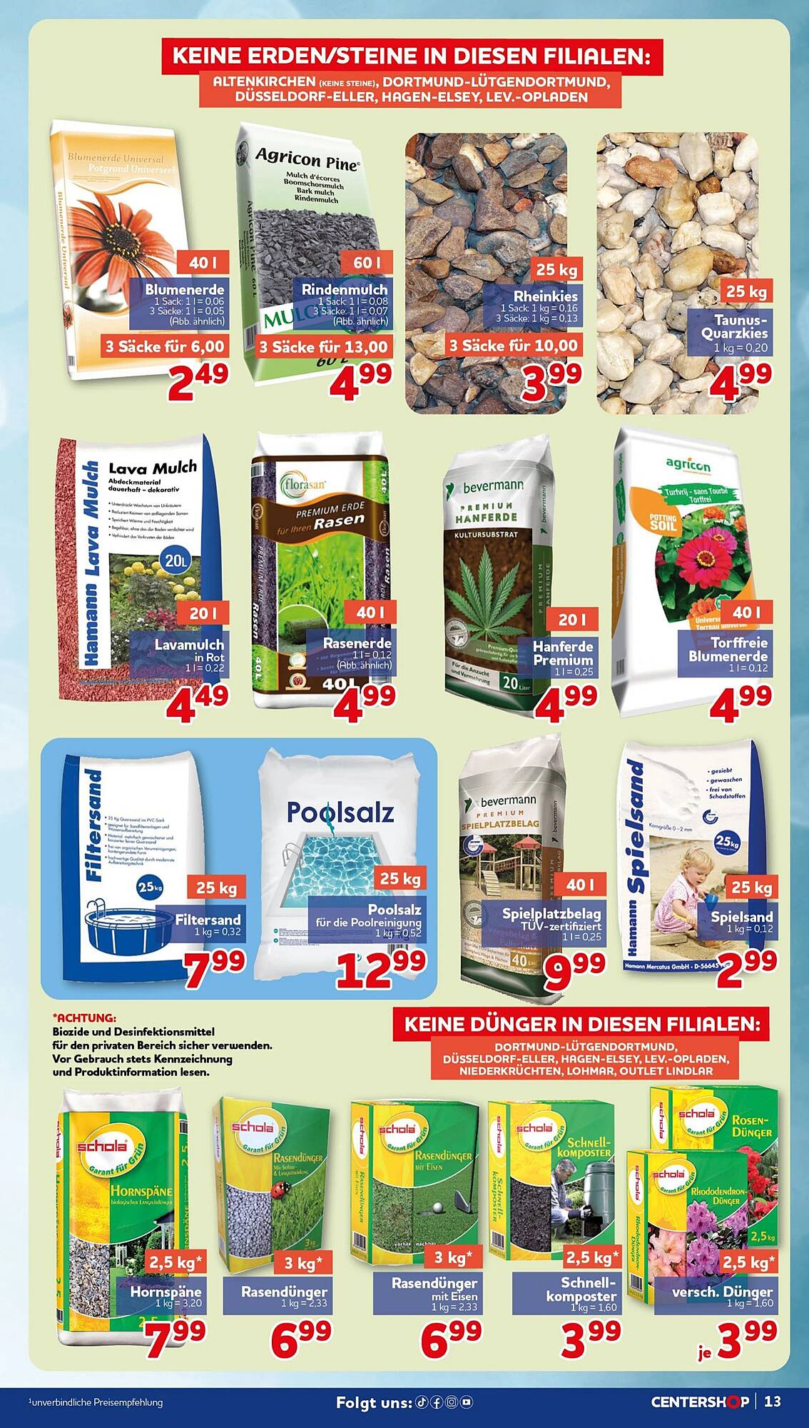 CENTERSHOP Prospekt - Pagina 13