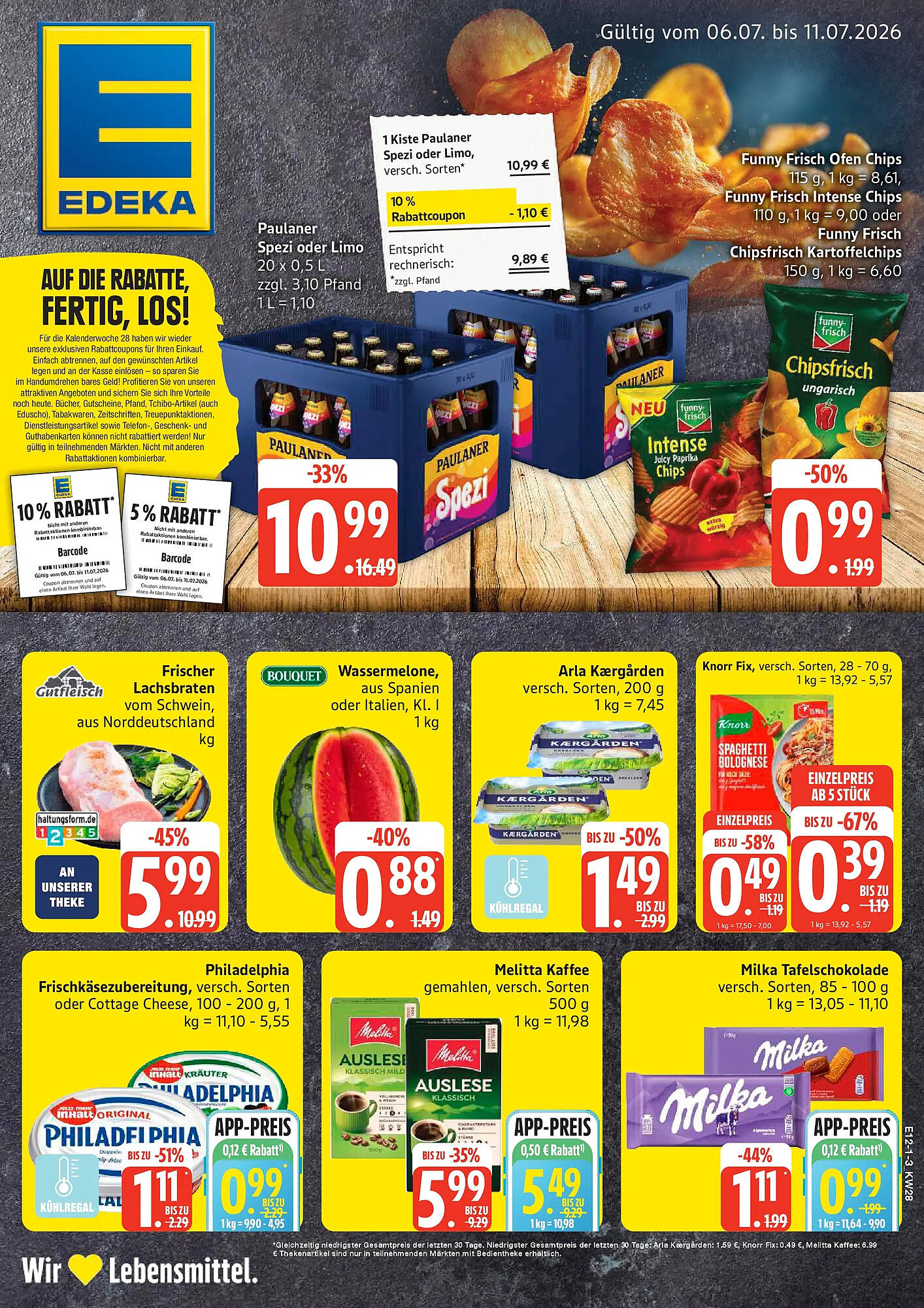 Edeka Prospekt - Pagina 1