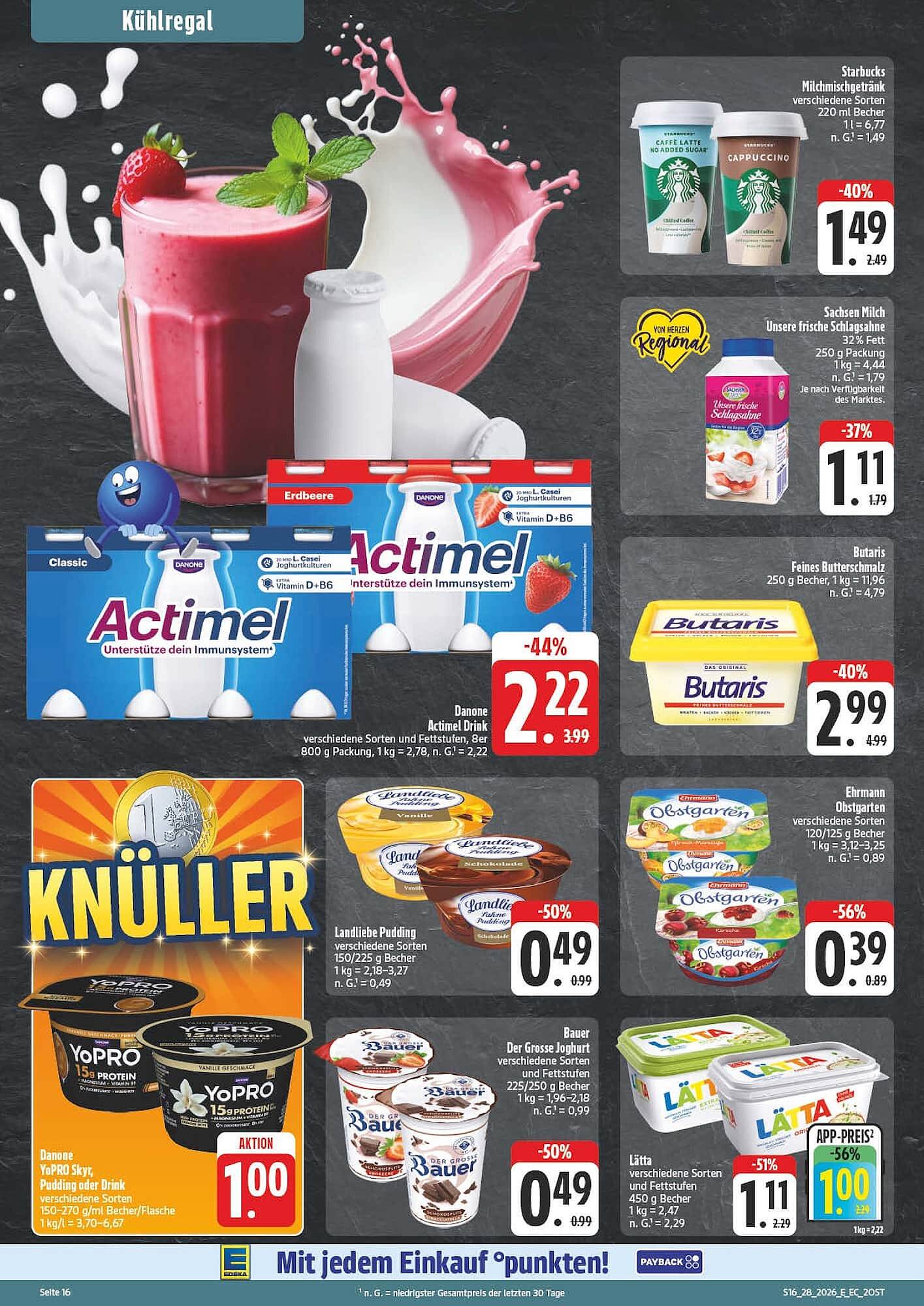 Edeka Aktiv Markt Prospekt - Pagina 16