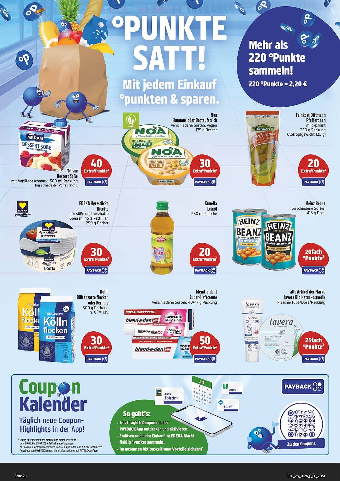 Edeka Aktiv Markt Prospekt - Pagina 20