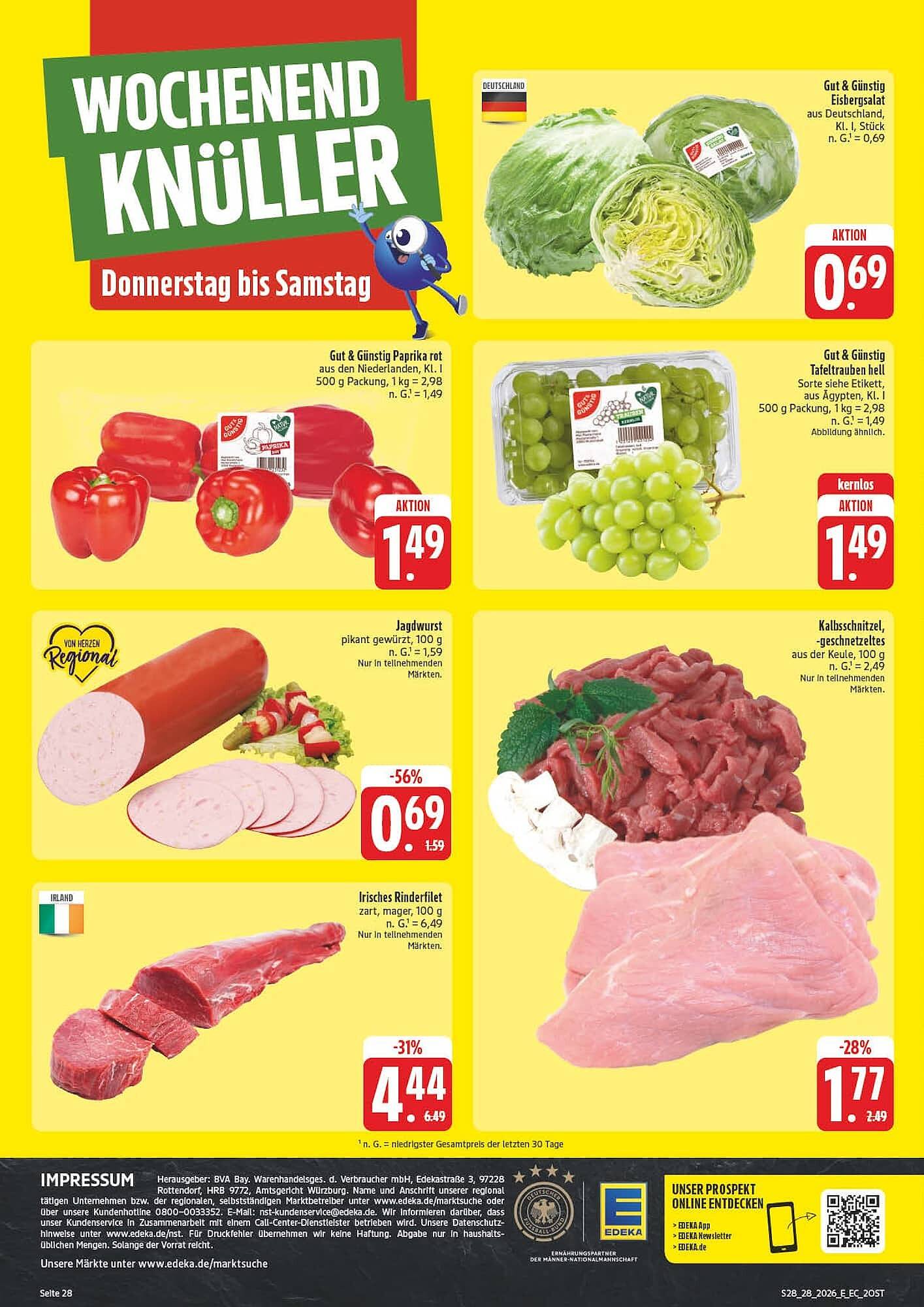 Edeka Aktiv Markt Prospekt - Pagina 28