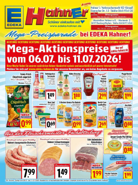 EDEKA Hahner Prospekt