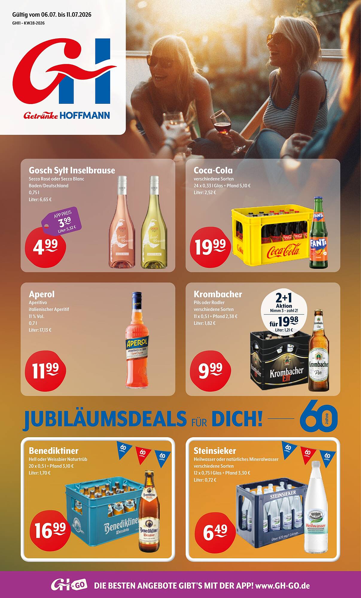 Getränke Hoffmann Prospekt - Pagina 1