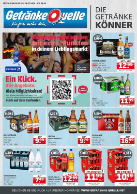 Getränke Quelle Prospekt