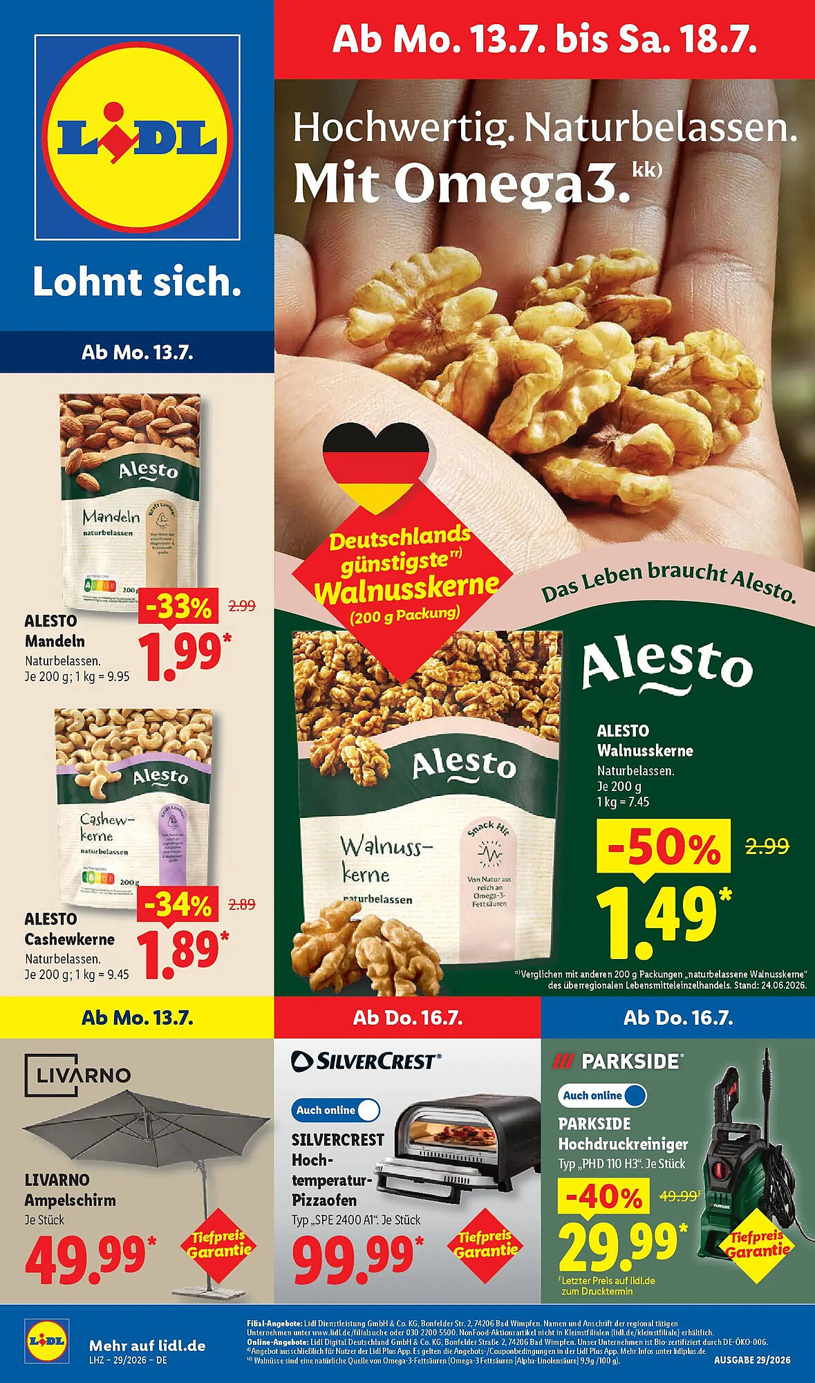 Lidl Prospekt - Pagina 1