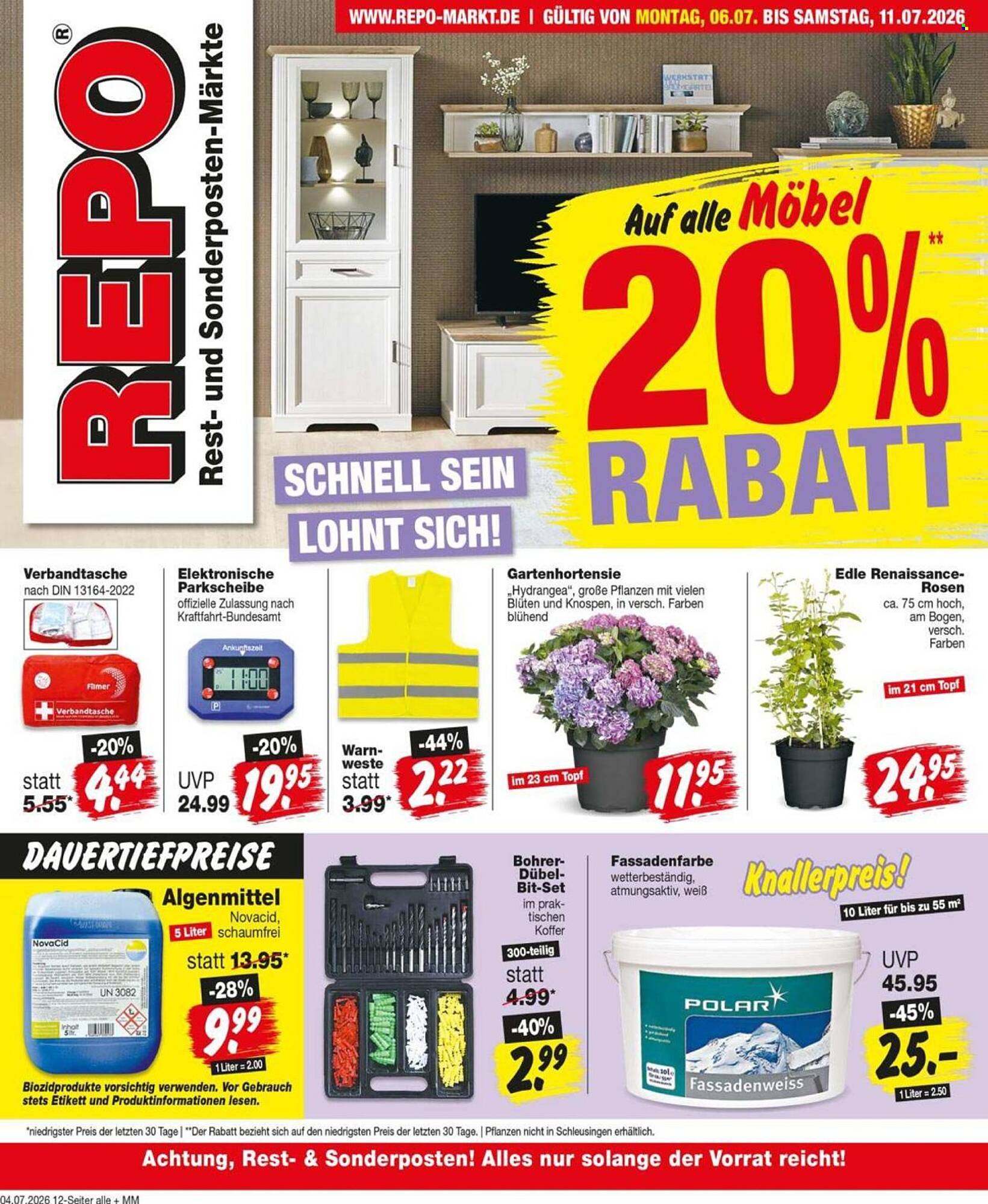 Repo Markt Prospekt - Pagina 1