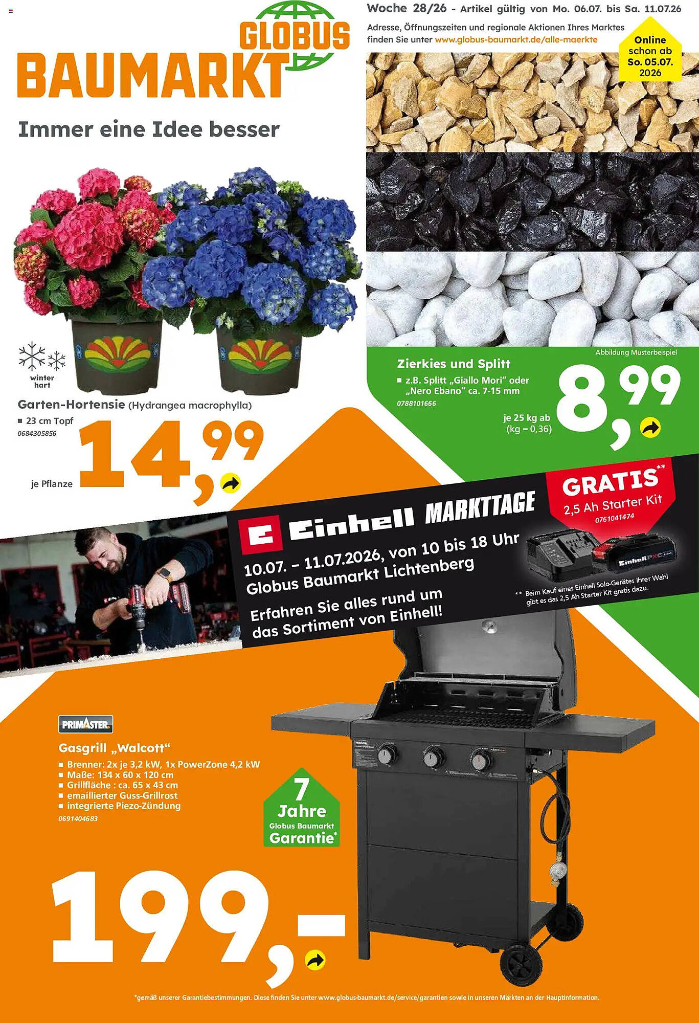 Globus Baumarkt Prospekt - Pagina 1