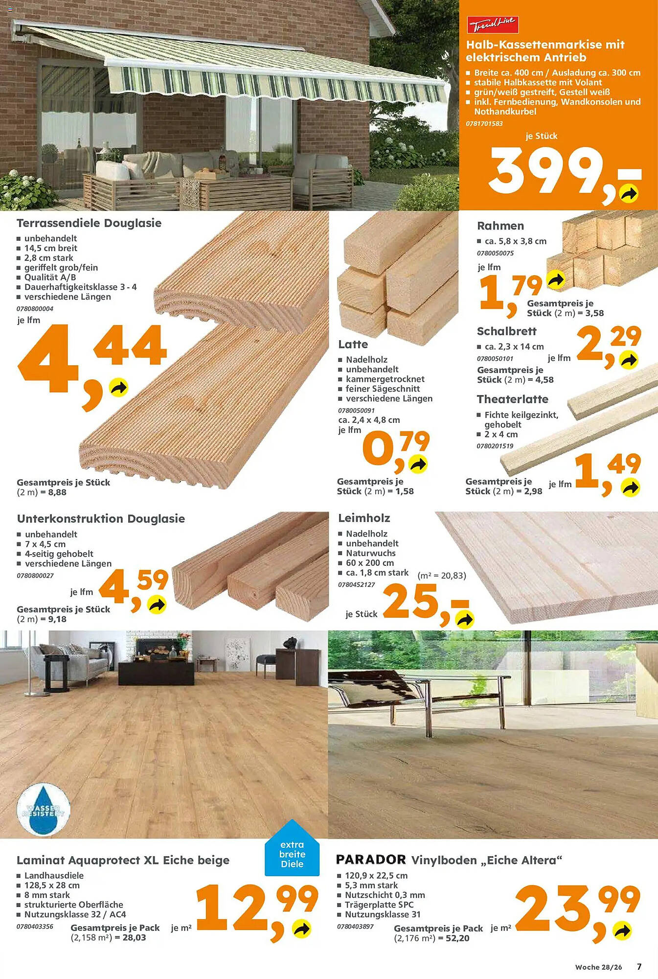 Globus Baumarkt Prospekt - Pagina 7