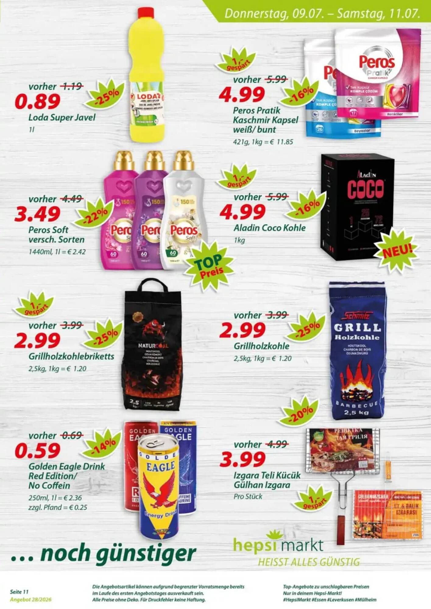 Hepsi-Markt Prospekt - Pagina 11