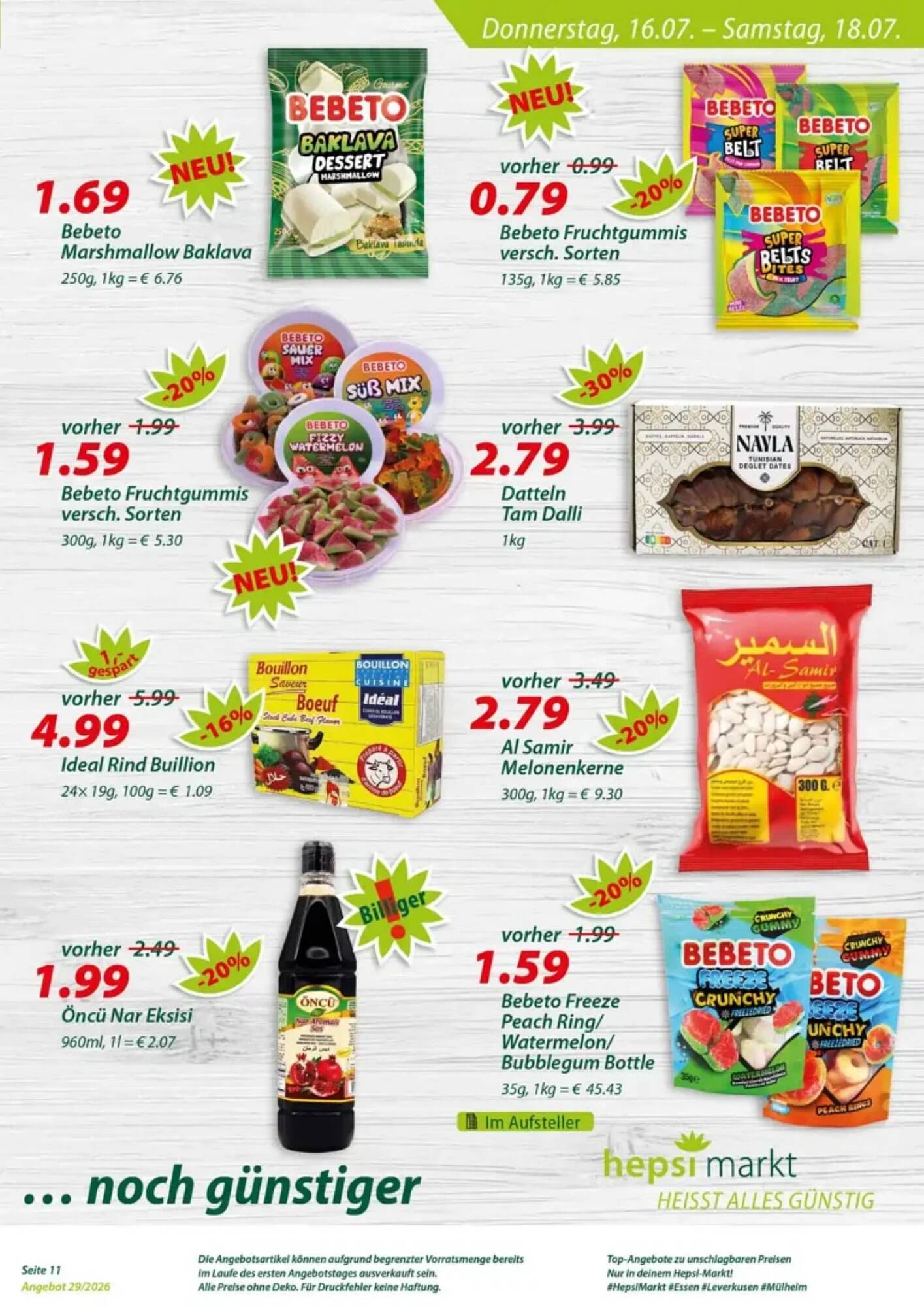 Hepsi-Markt Prospekt - Pagina 23