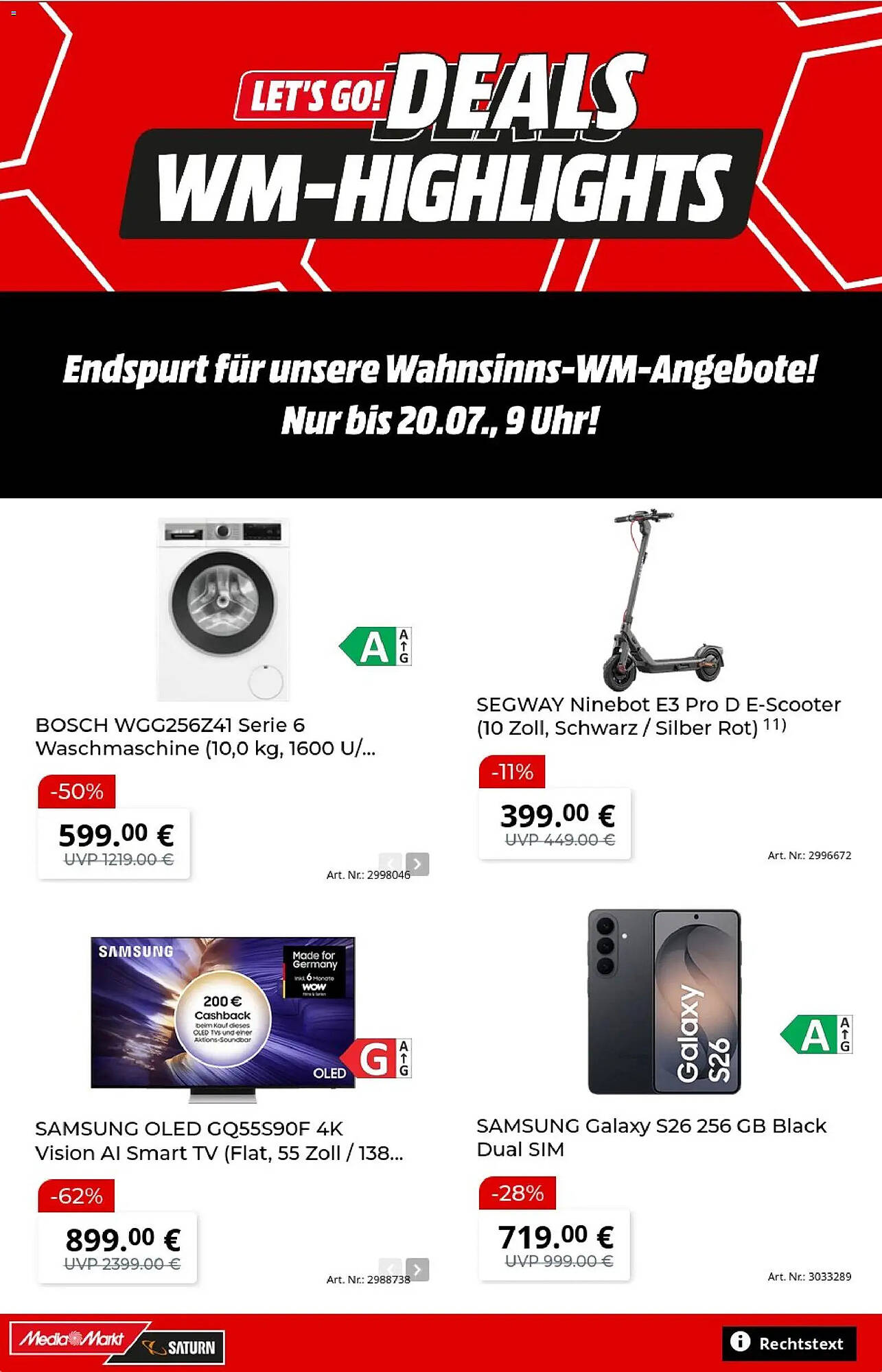 MediaMarkt Prospekt - Pagina 1