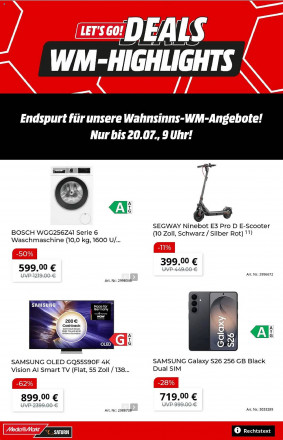 MediaMarkt Prospekt