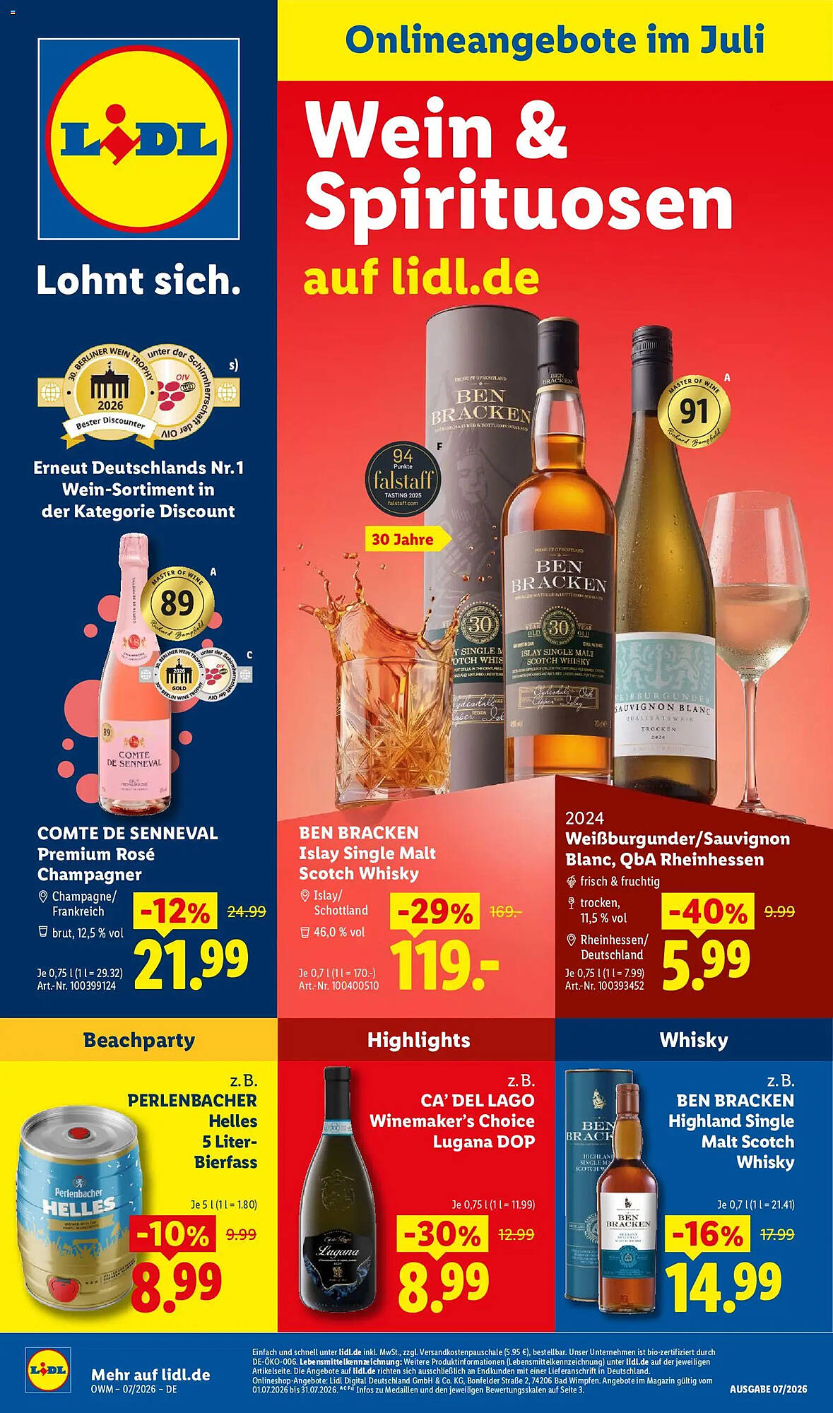 Lidl Prospekt - Pagina 1
