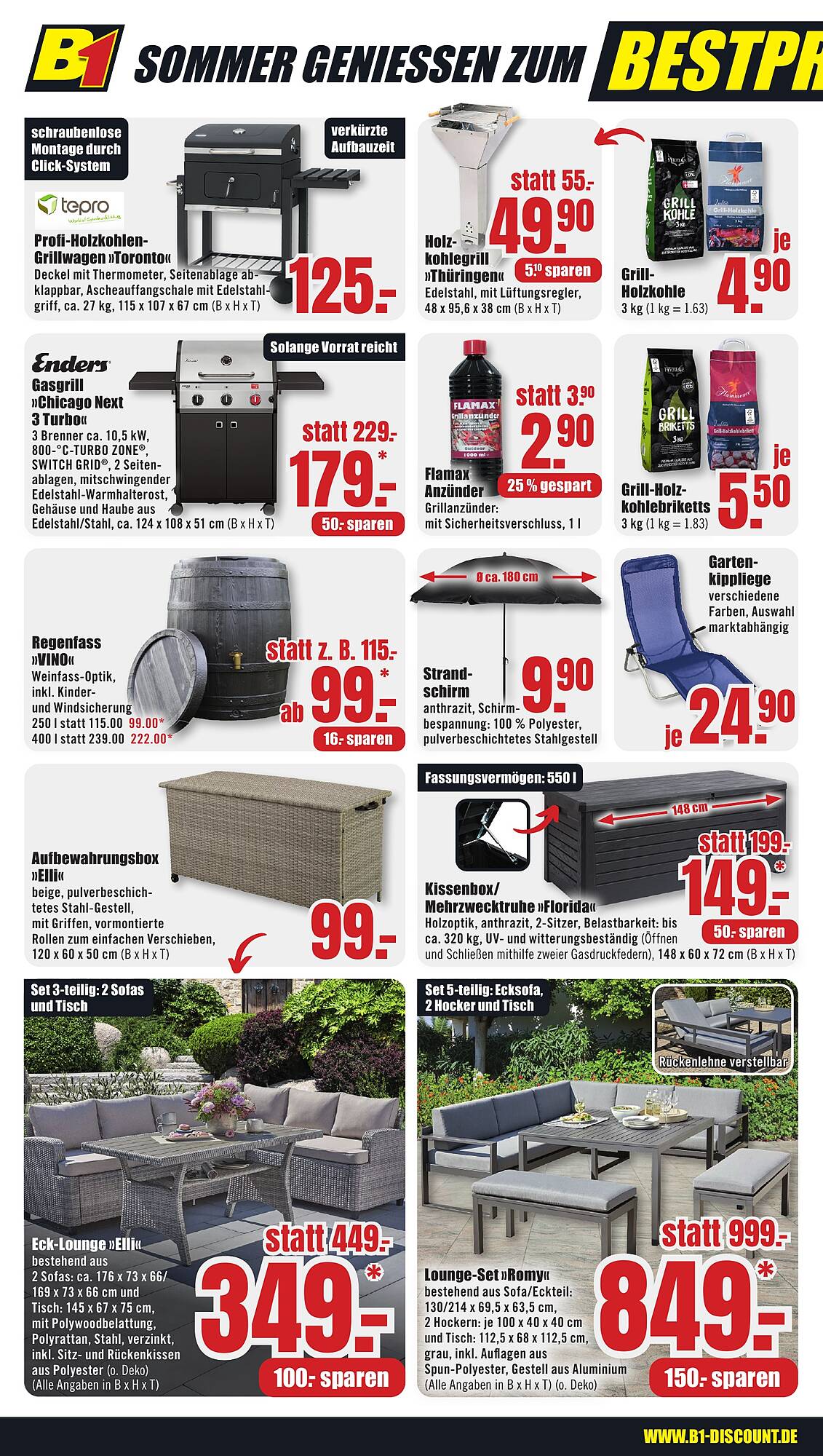 B1 Discount Baumarkt Prospekt - Pagina 2