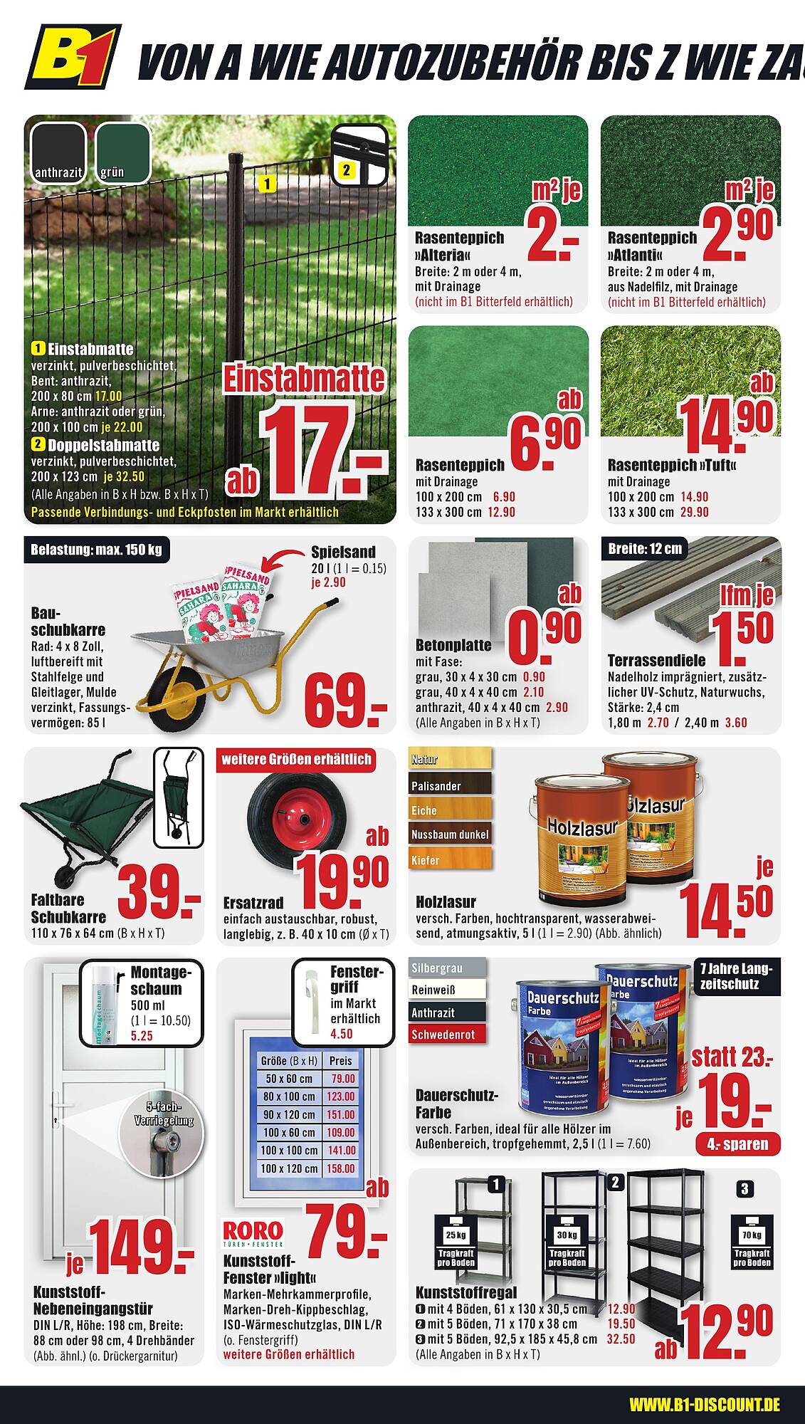 B1 Discount Baumarkt Prospekt - Pagina 4