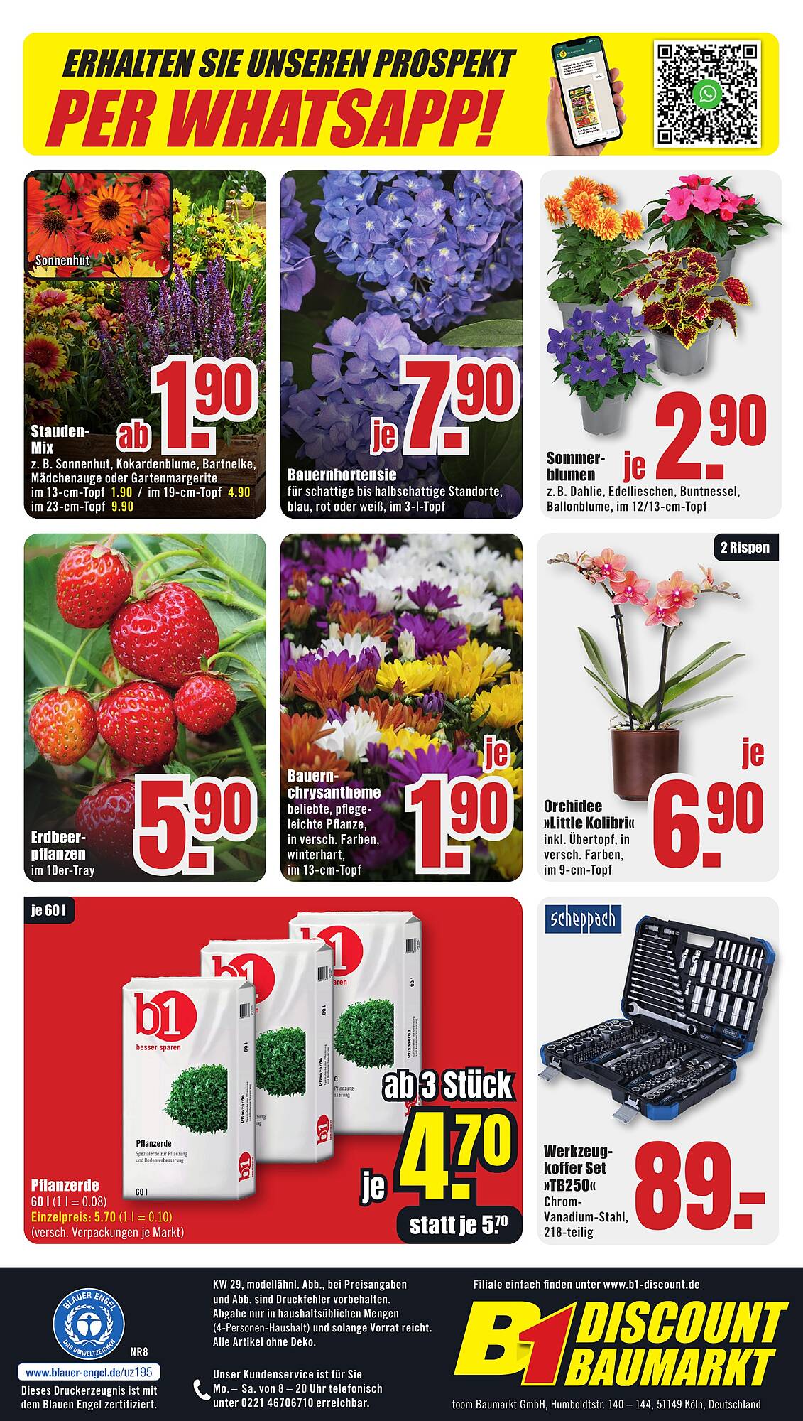 B1 Discount Baumarkt Prospekt - Pagina 8