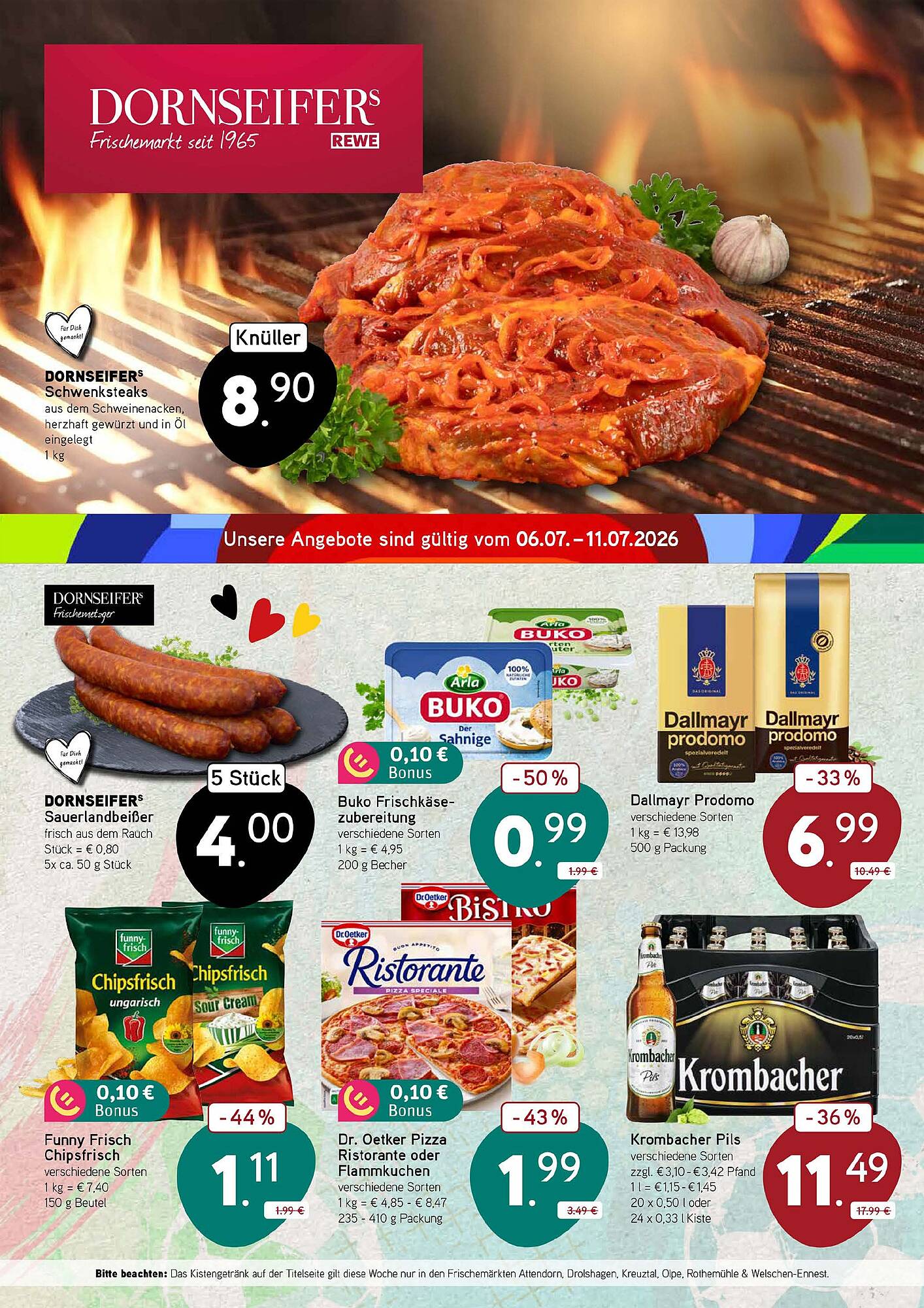 Dornseifer Prospekt - Pagina 1