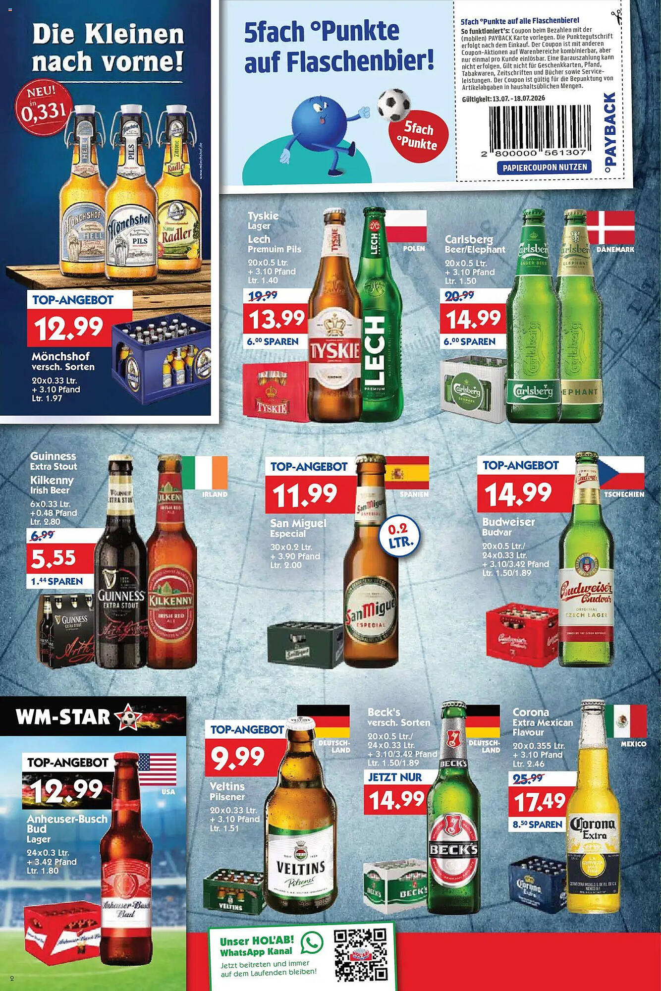 Hol'ab Getränkemarkt Prospekt - Pagina 2