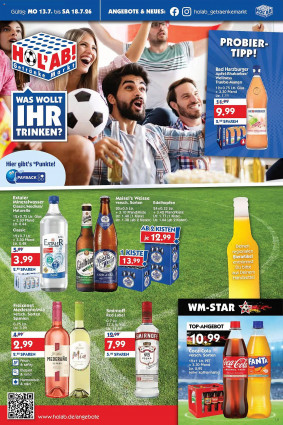 Hol'ab Getränkemarkt Prospekt