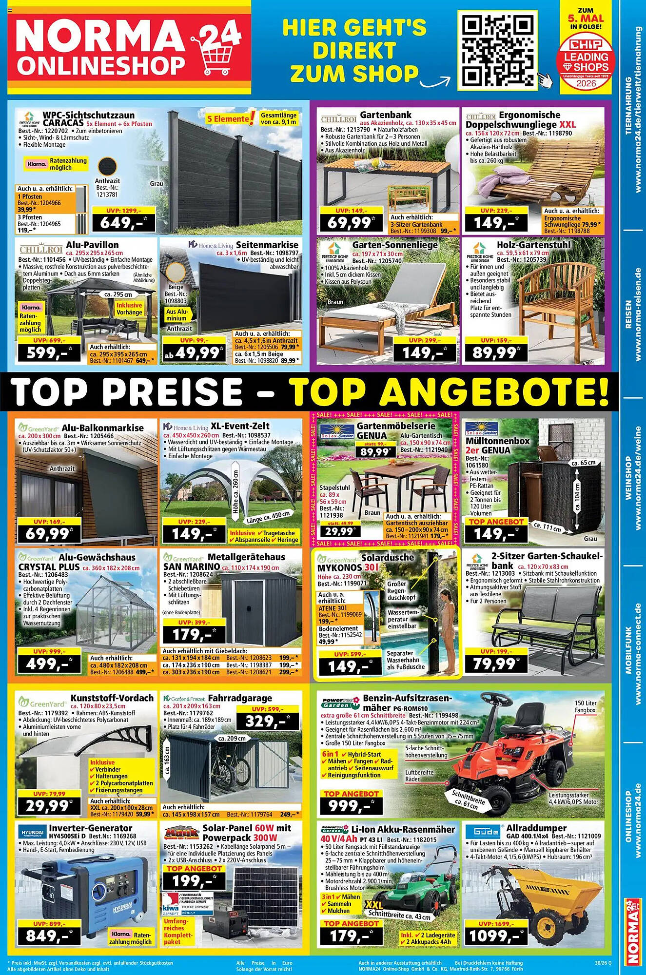 Norma24 Prospekt - Pagina 1