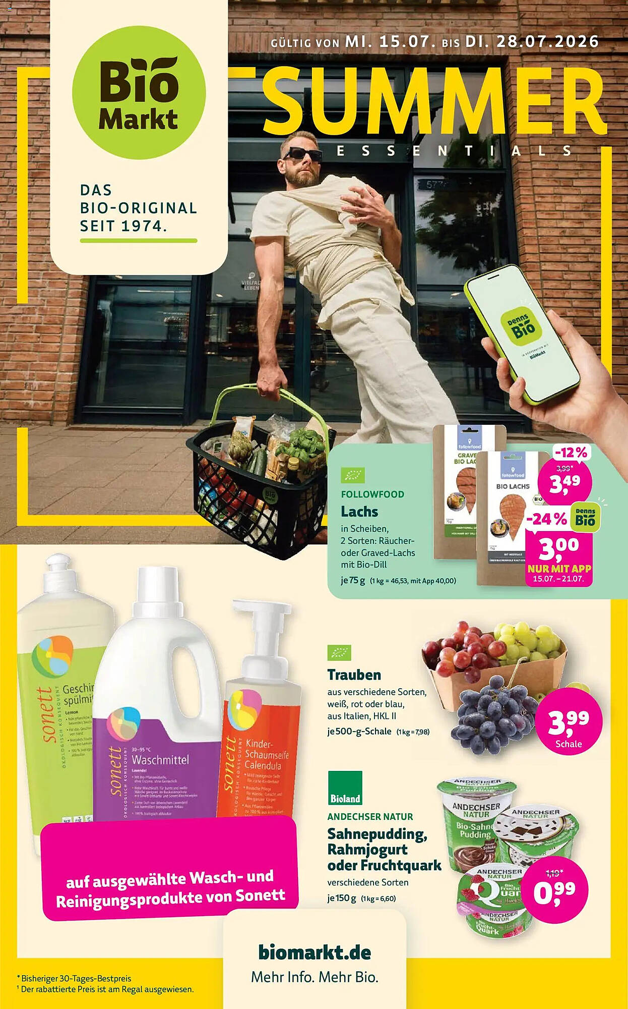 BioMarkt Prospekt - Pagina 1
