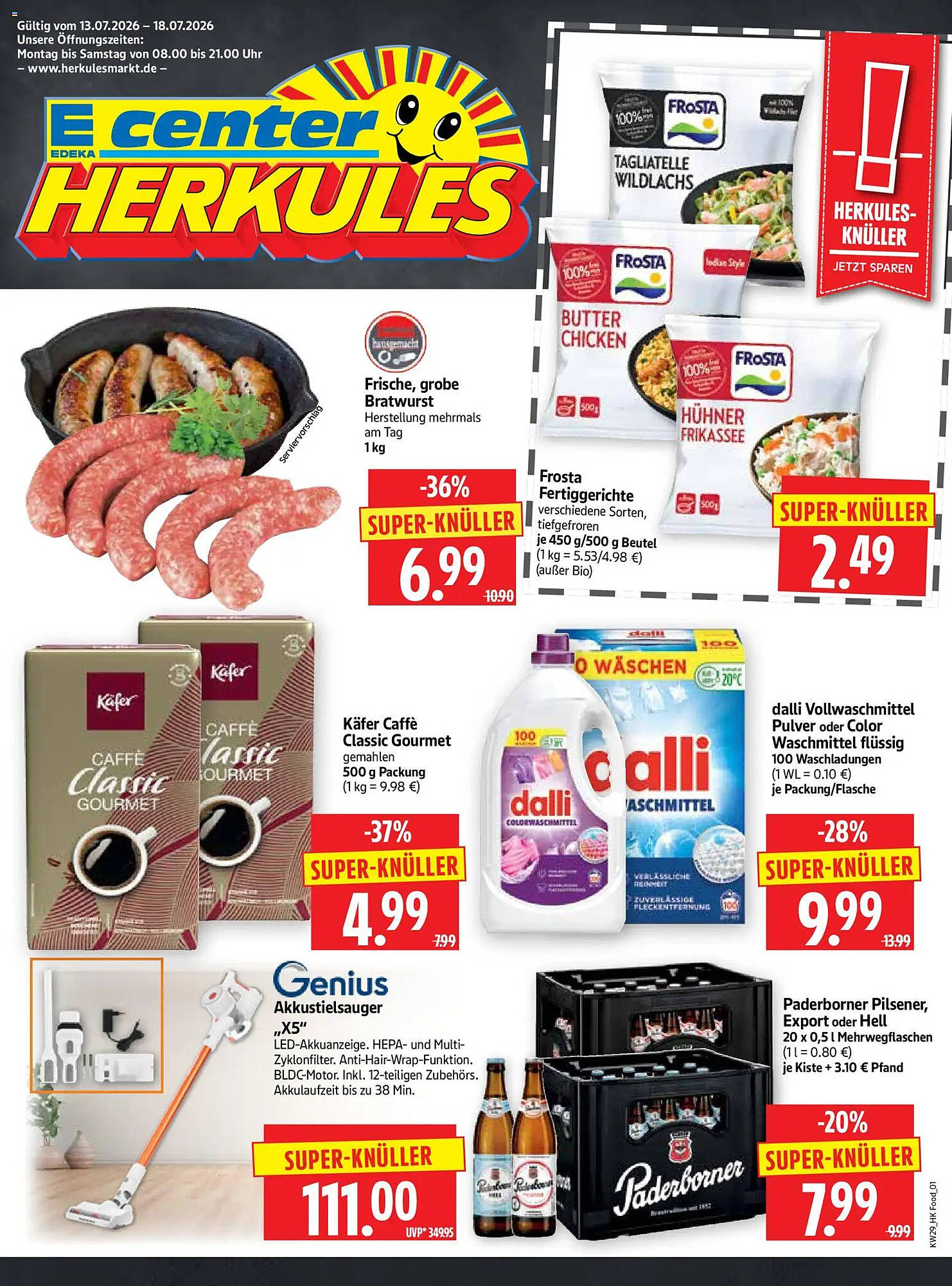 Edeka Herkules Prospekt - Pagina 1