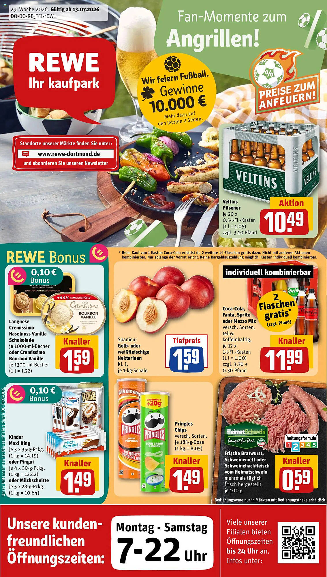REWE Kaufpark Prospekt - Pagina 1