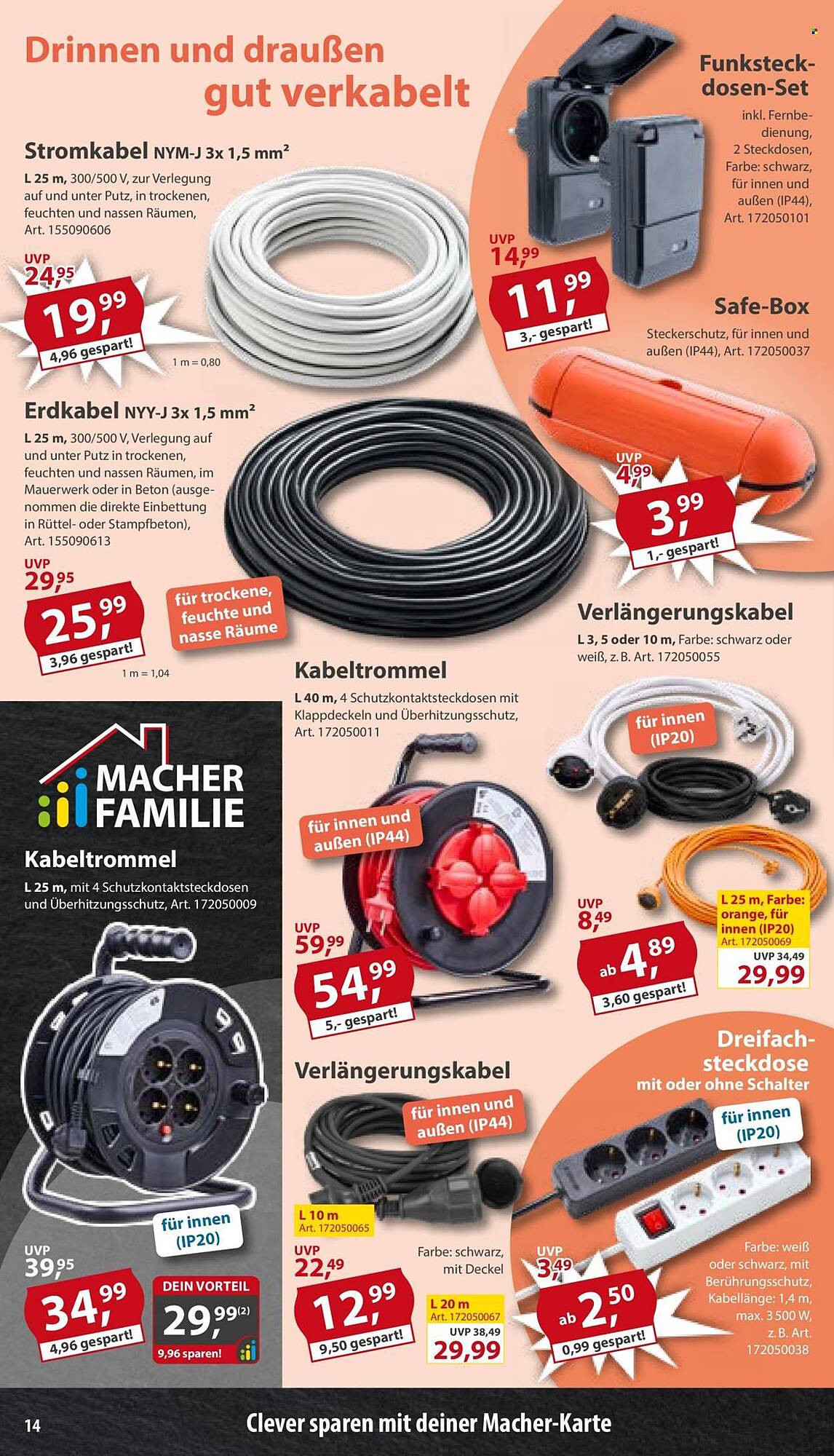 Sonderpreis Baumarkt Prospekt - Pagina 14