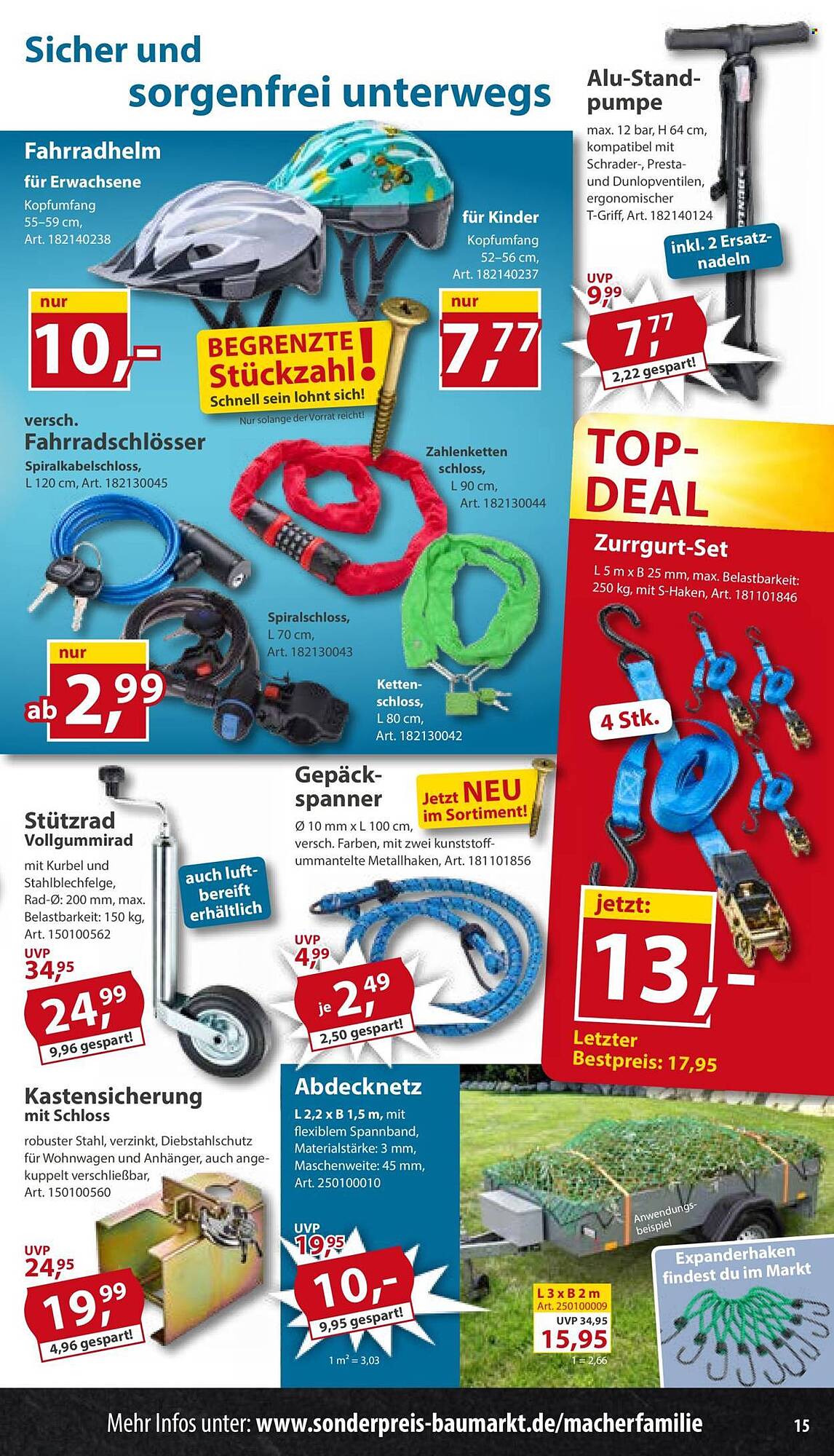 Sonderpreis Baumarkt Prospekt - Pagina 15