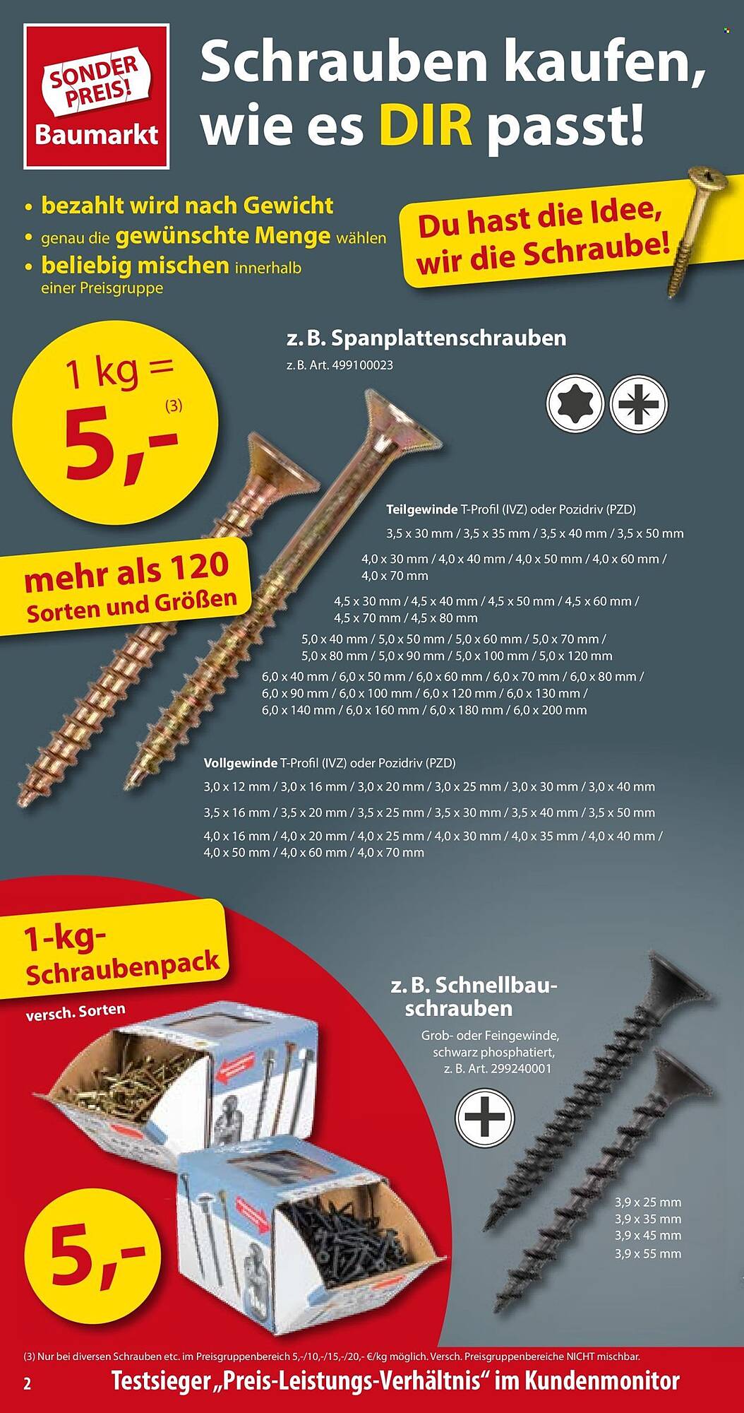Sonderpreis Baumarkt Prospekt - Pagina 2