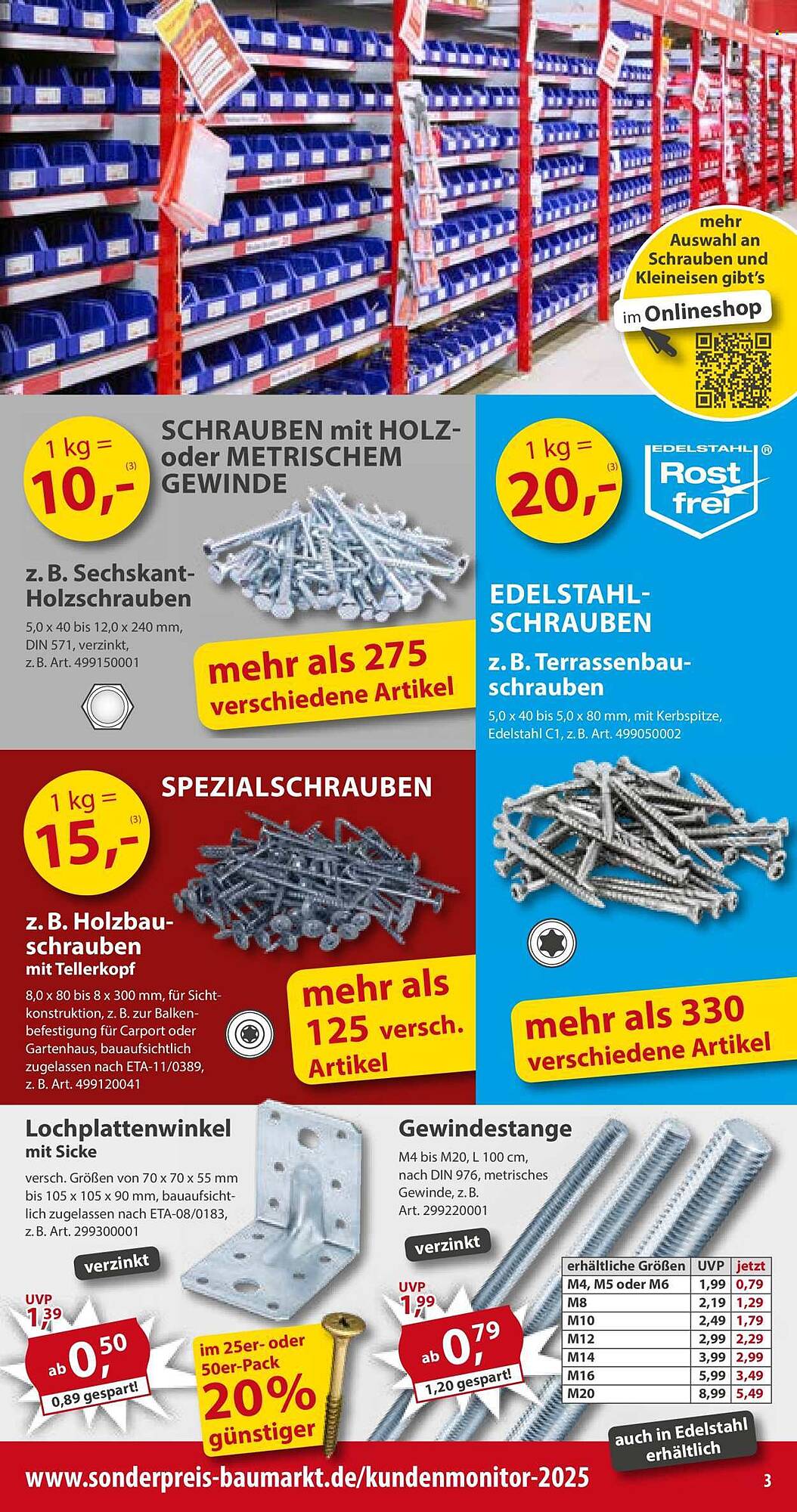 Sonderpreis Baumarkt Prospekt - Pagina 3