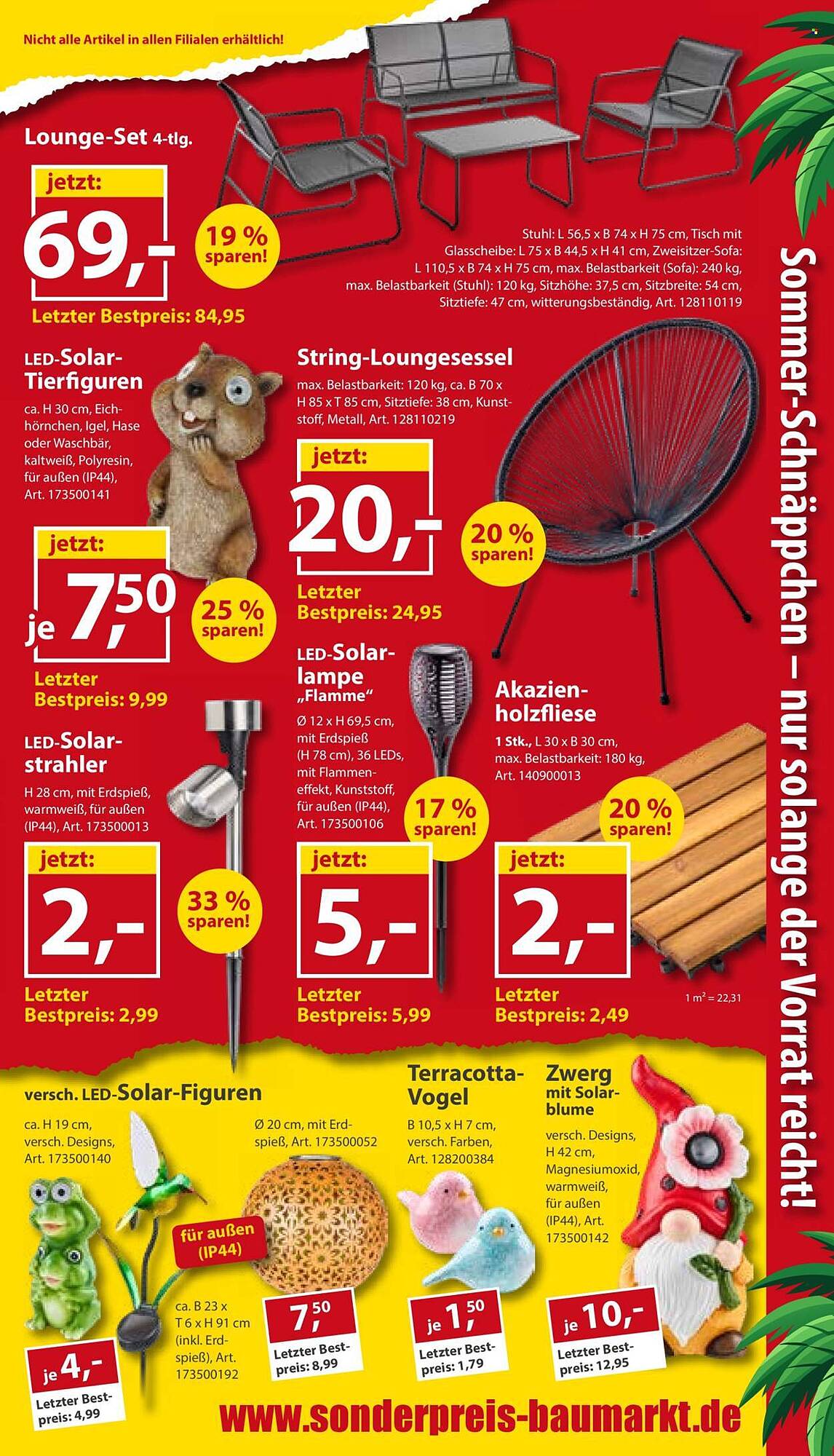 Sonderpreis Baumarkt Prospekt - Pagina 9