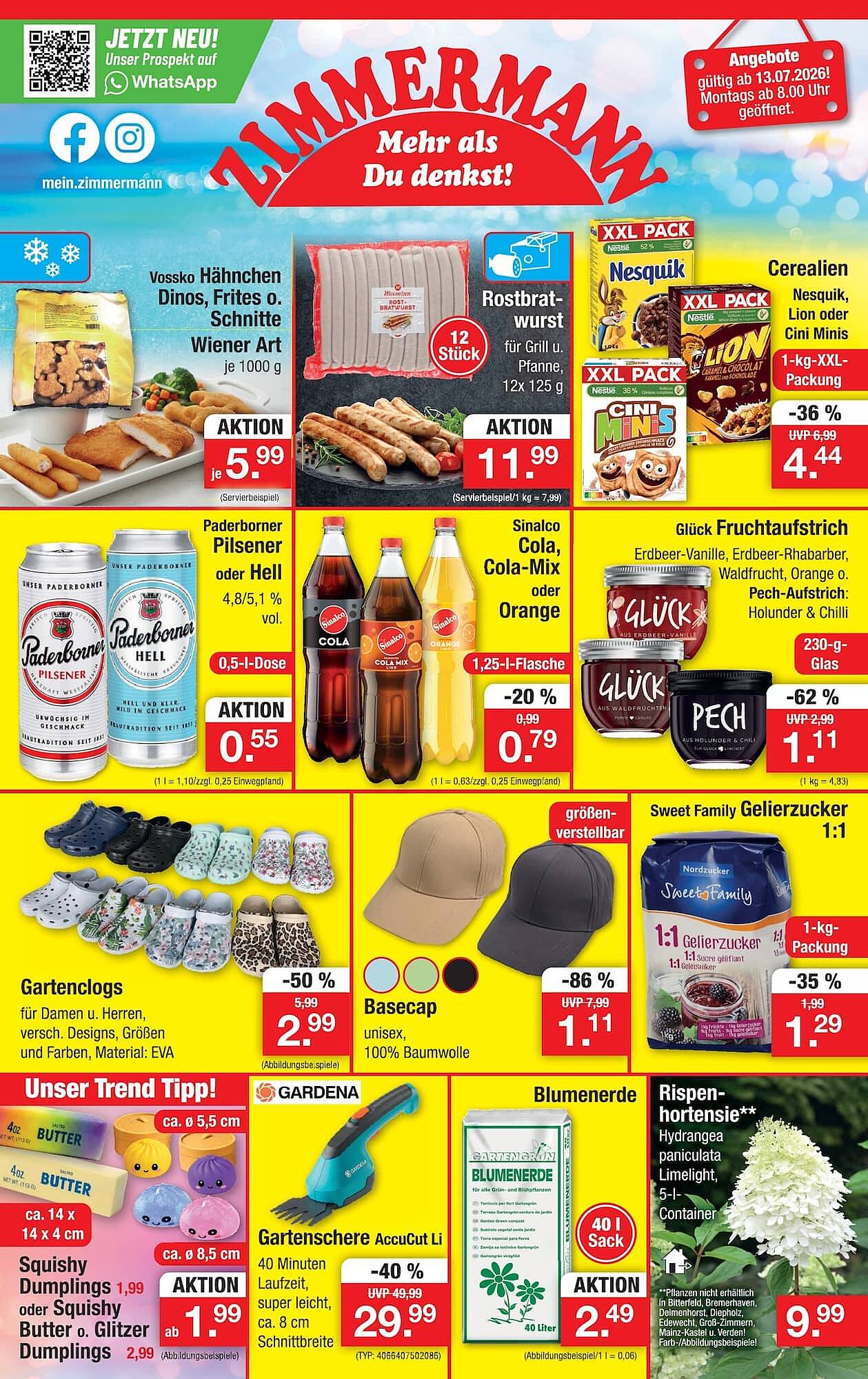 Zimmermann Prospekt - Pagina 1