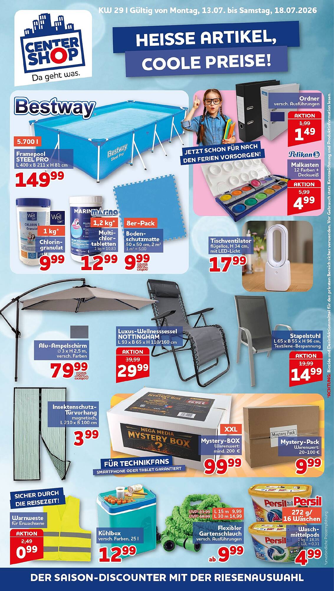 CENTERSHOP Prospekt - Pagina 1